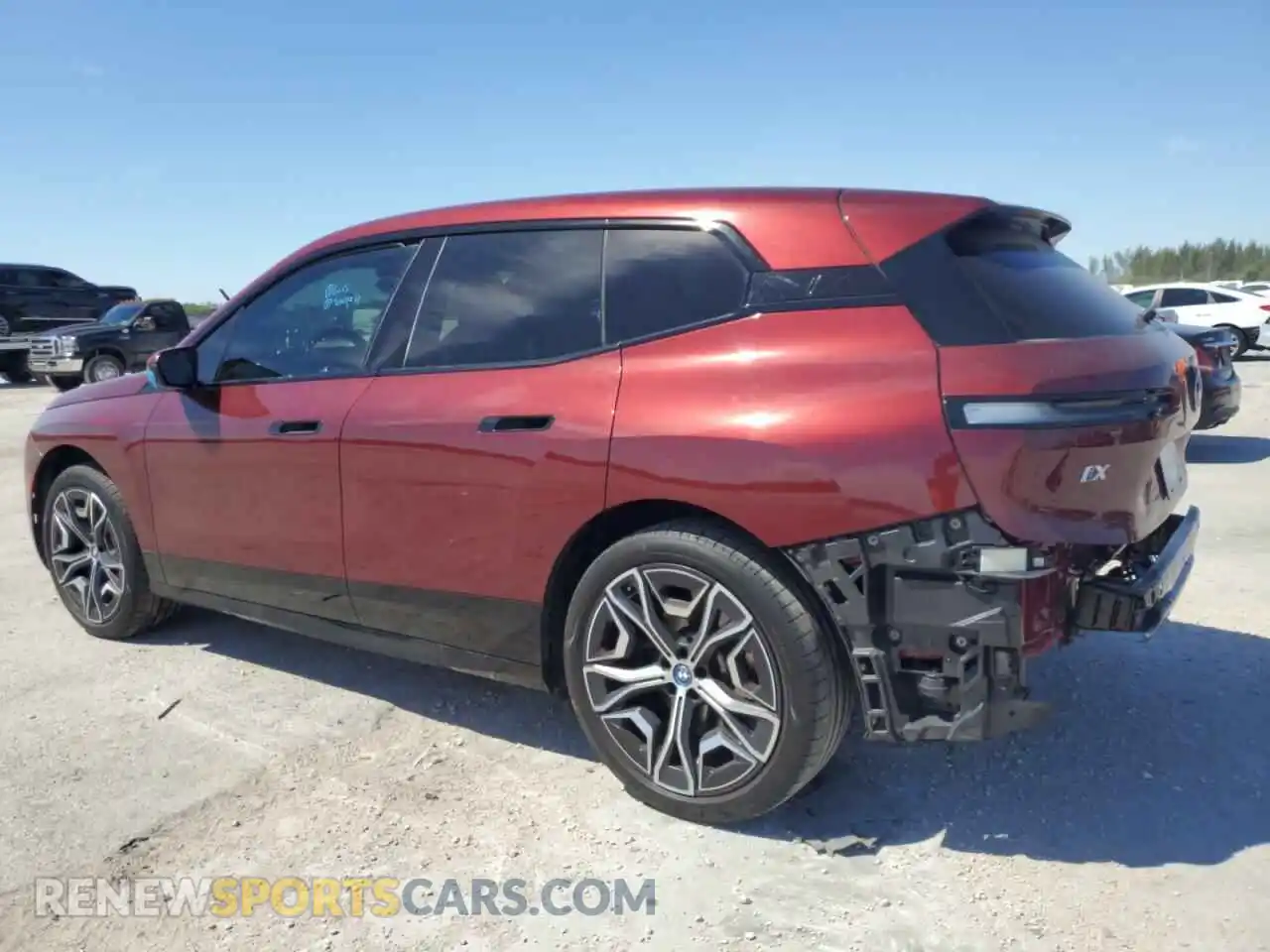 2 Photograph of a damaged car WB523CF07RCP25403 BMW IX XDRIVE5 2024