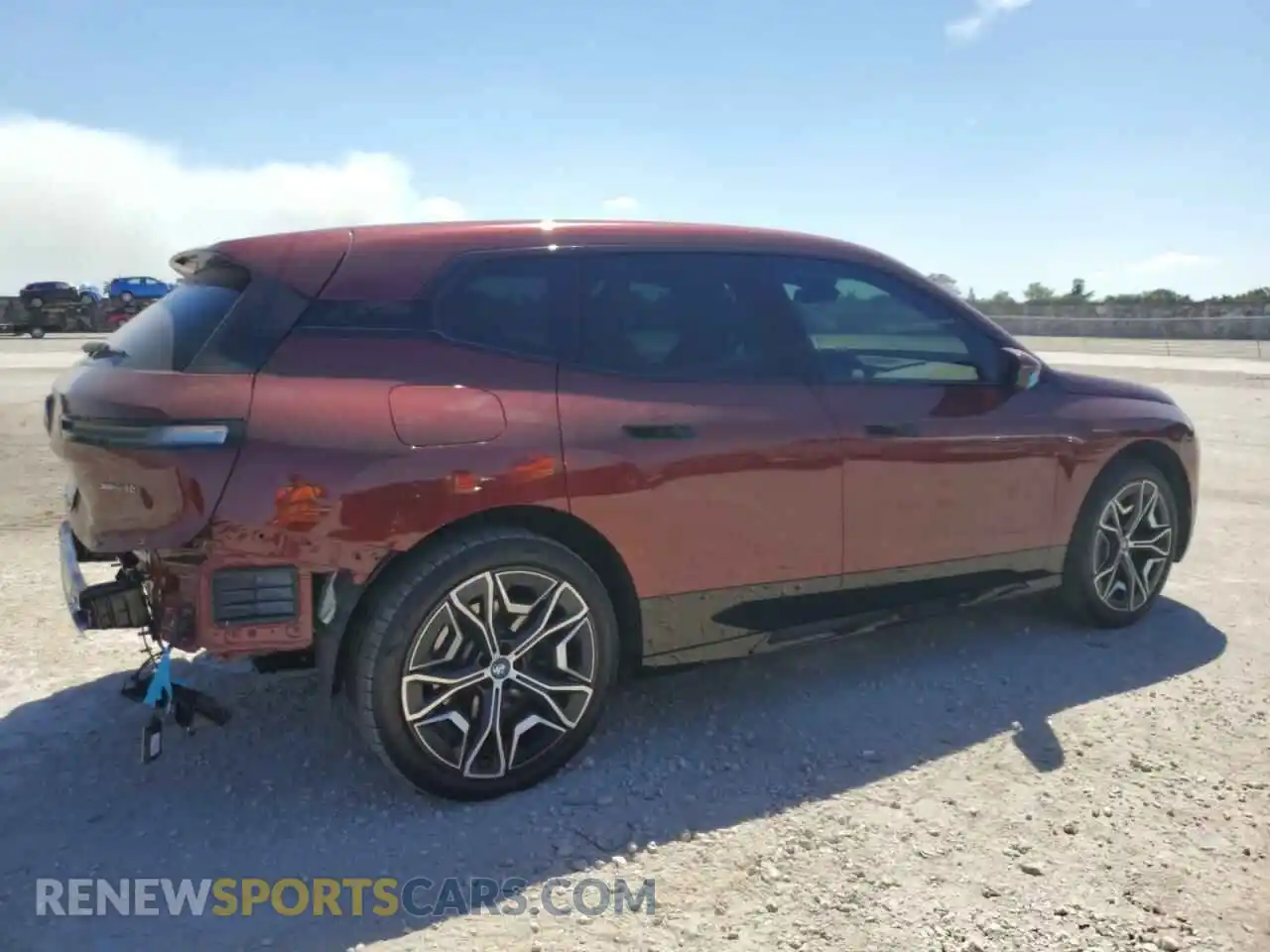 3 Photograph of a damaged car WB523CF07RCP25403 BMW IX XDRIVE5 2024