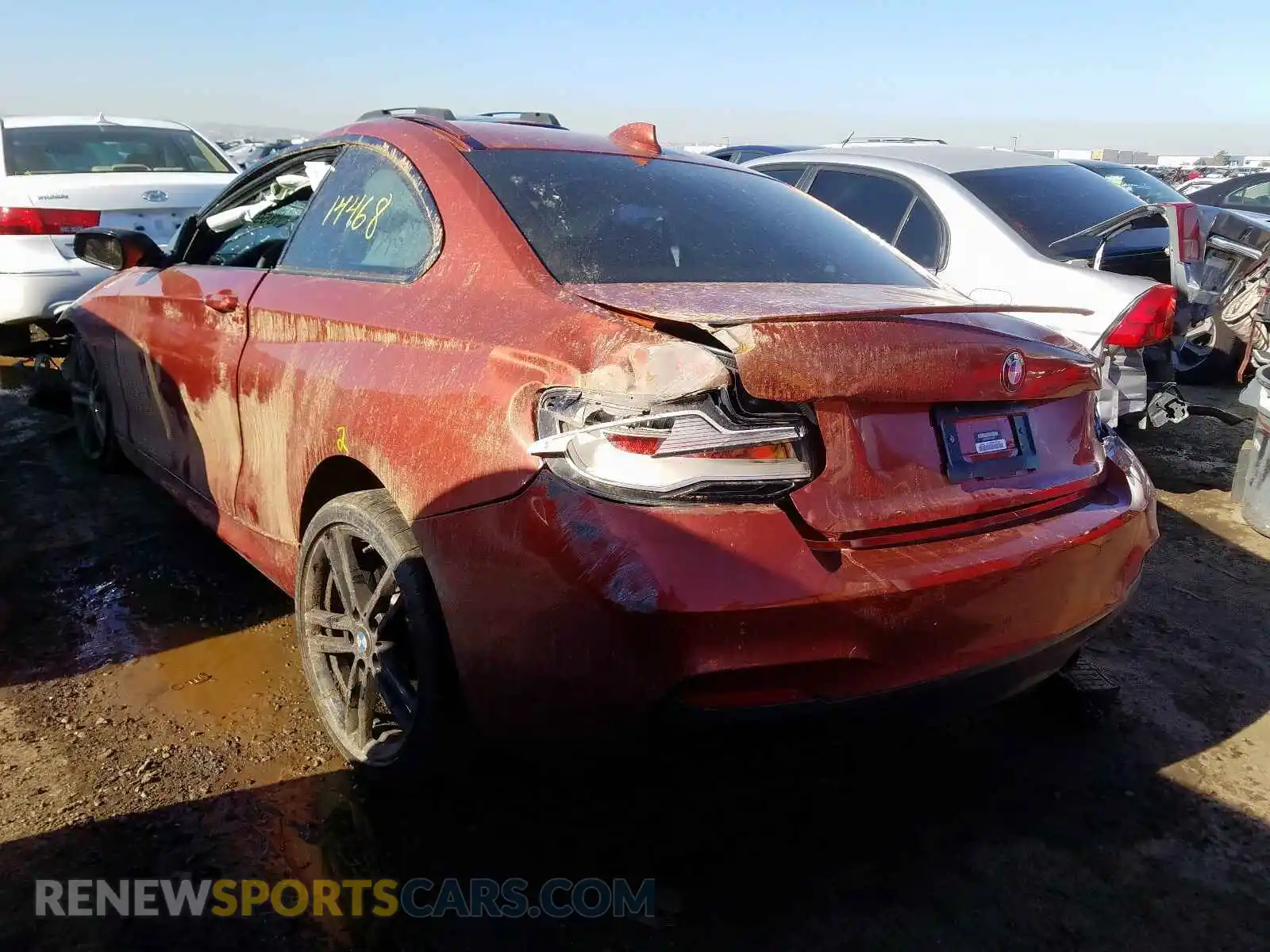 3 Photograph of a damaged car WBA2J5C56K7D21416 BMW M2 2019