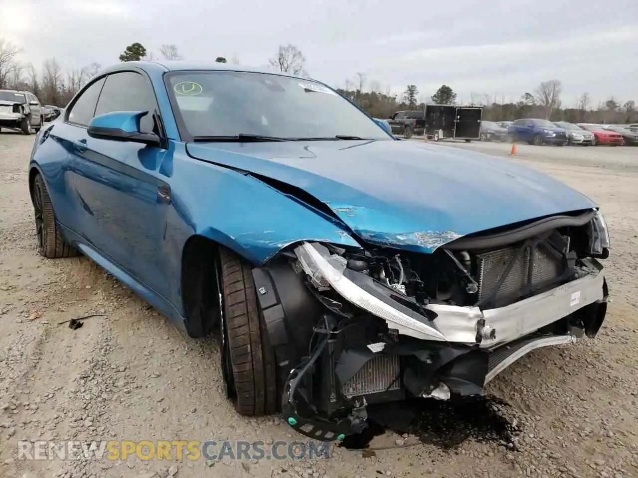 1 Фотография поврежденного автомобиля WBS2U7C53KVB08949 BMW M2 2019