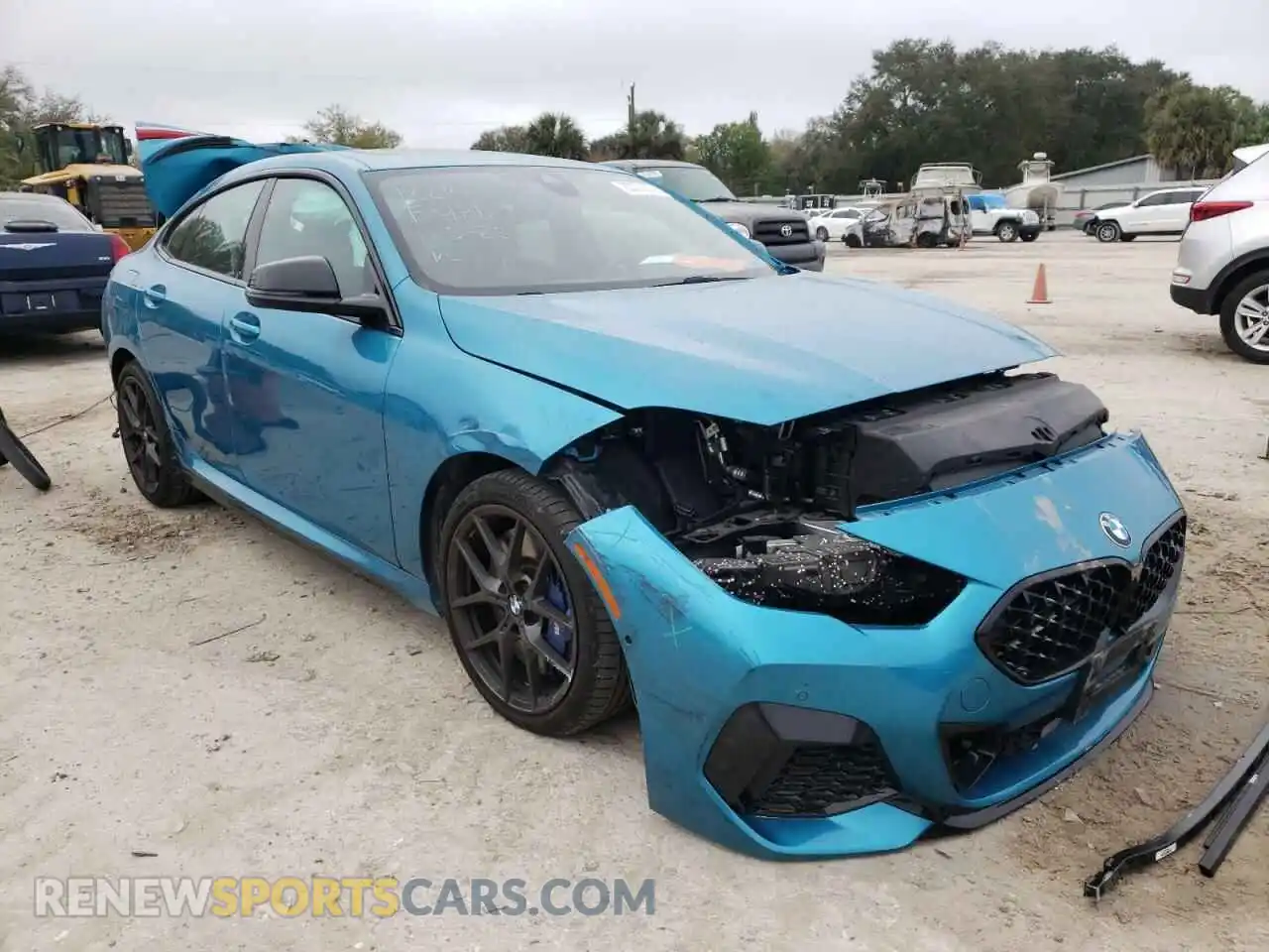 1 Photograph of a damaged car WBA13AL02L7G15626 BMW M2 2020