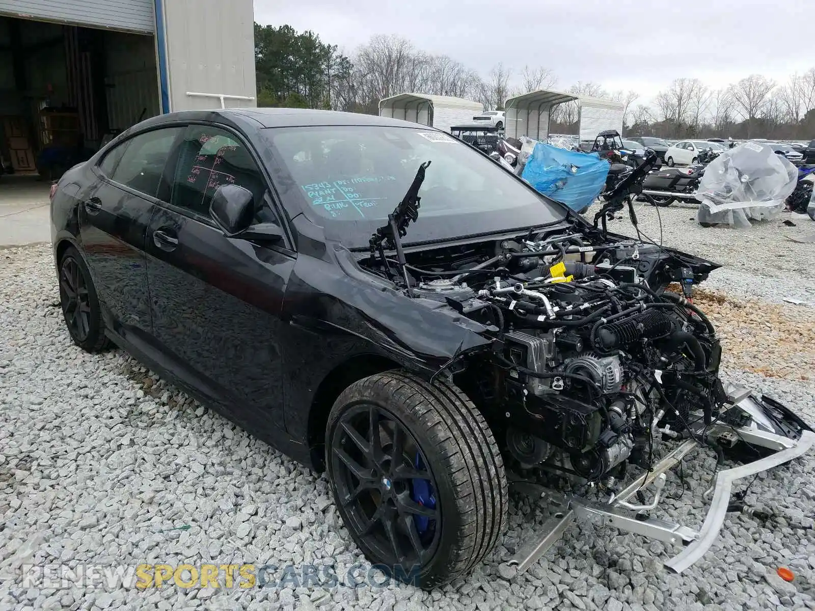 1 Photograph of a damaged car WBA13AL04L7G15756 BMW M2 2020