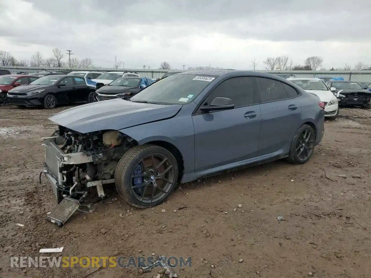 1 Photograph of a damaged car WBA13AL0XL7F49715 BMW M2 2020