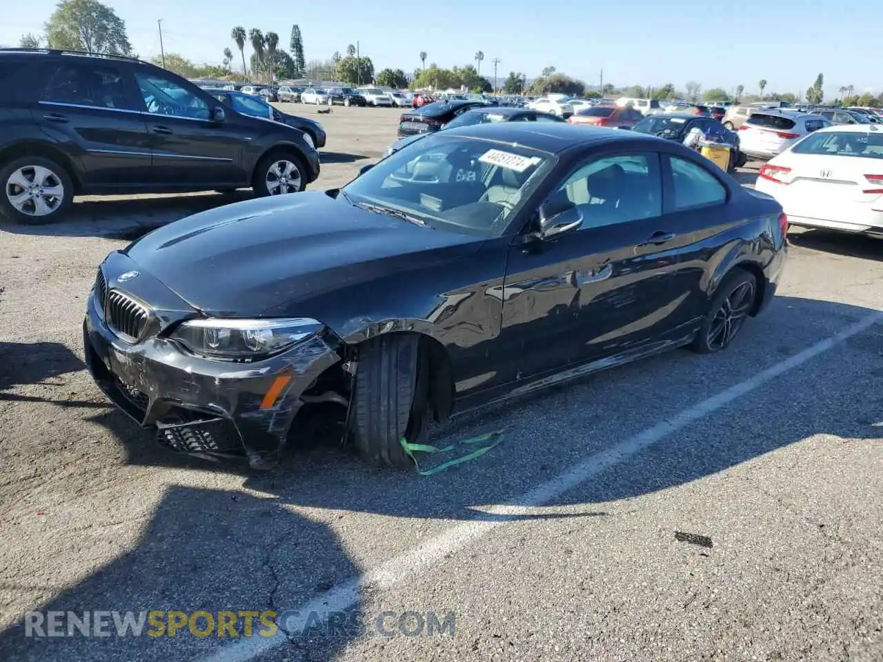 1 Photograph of a damaged car WBA2J5C00L7F39468 BMW M2 2020
