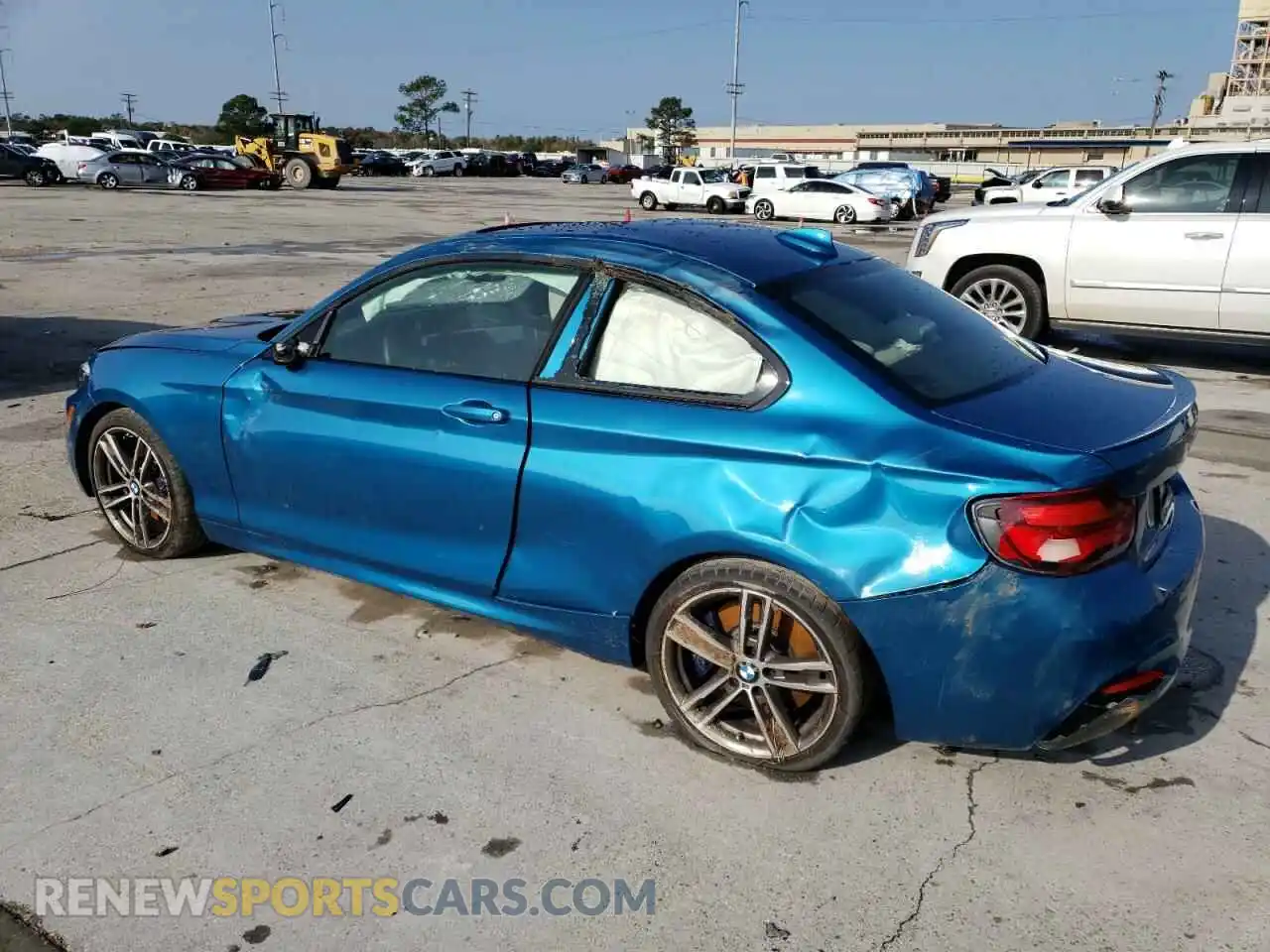 2 Photograph of a damaged car WBA2J5C02L7E31725 BMW M2 2020