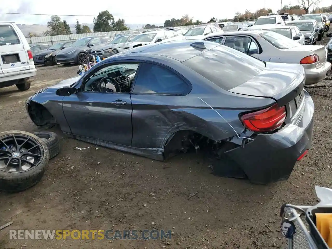2 Photograph of a damaged car WBA2J5C08L7D66525 BMW M2 2020