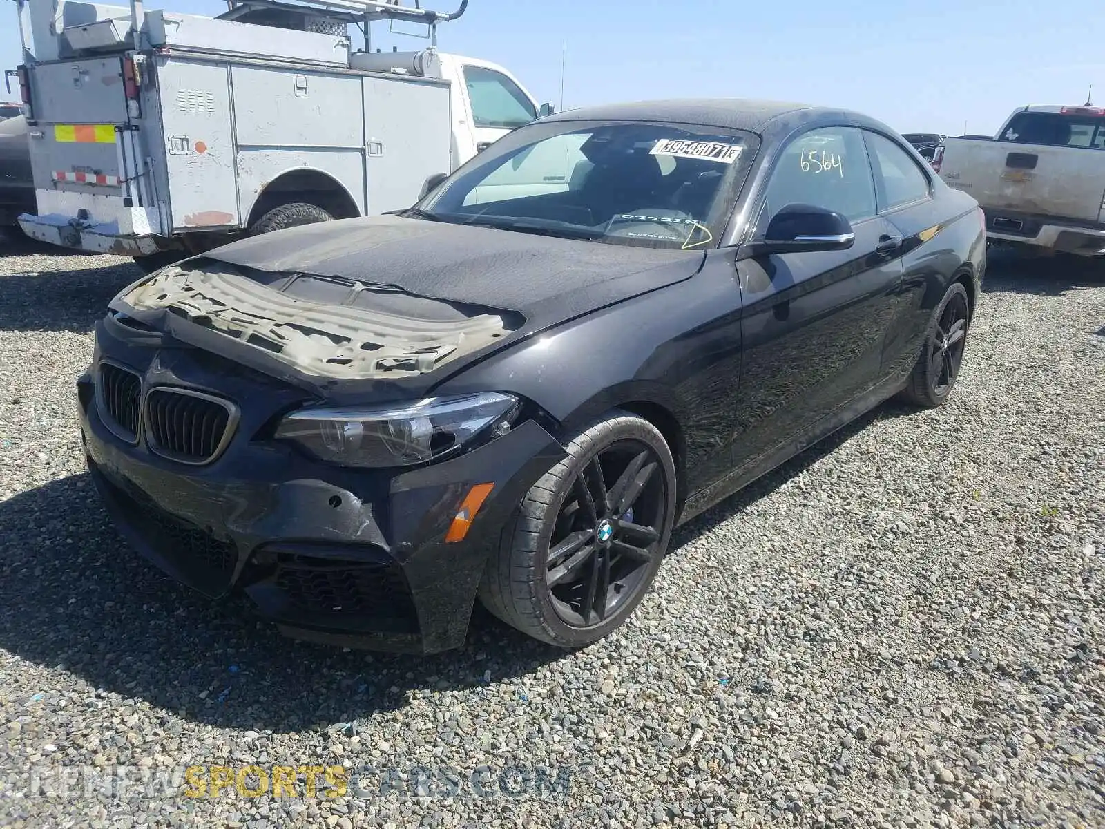 2 Photograph of a damaged car WBA2J5C08L7D78609 BMW M2 2020