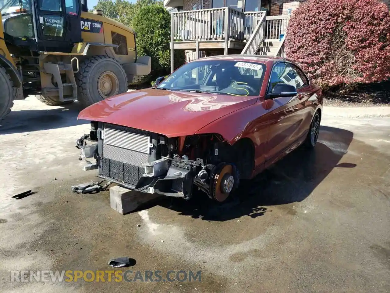 2 Photograph of a damaged car WBA2J7C06L7E70619 BMW M2 2020