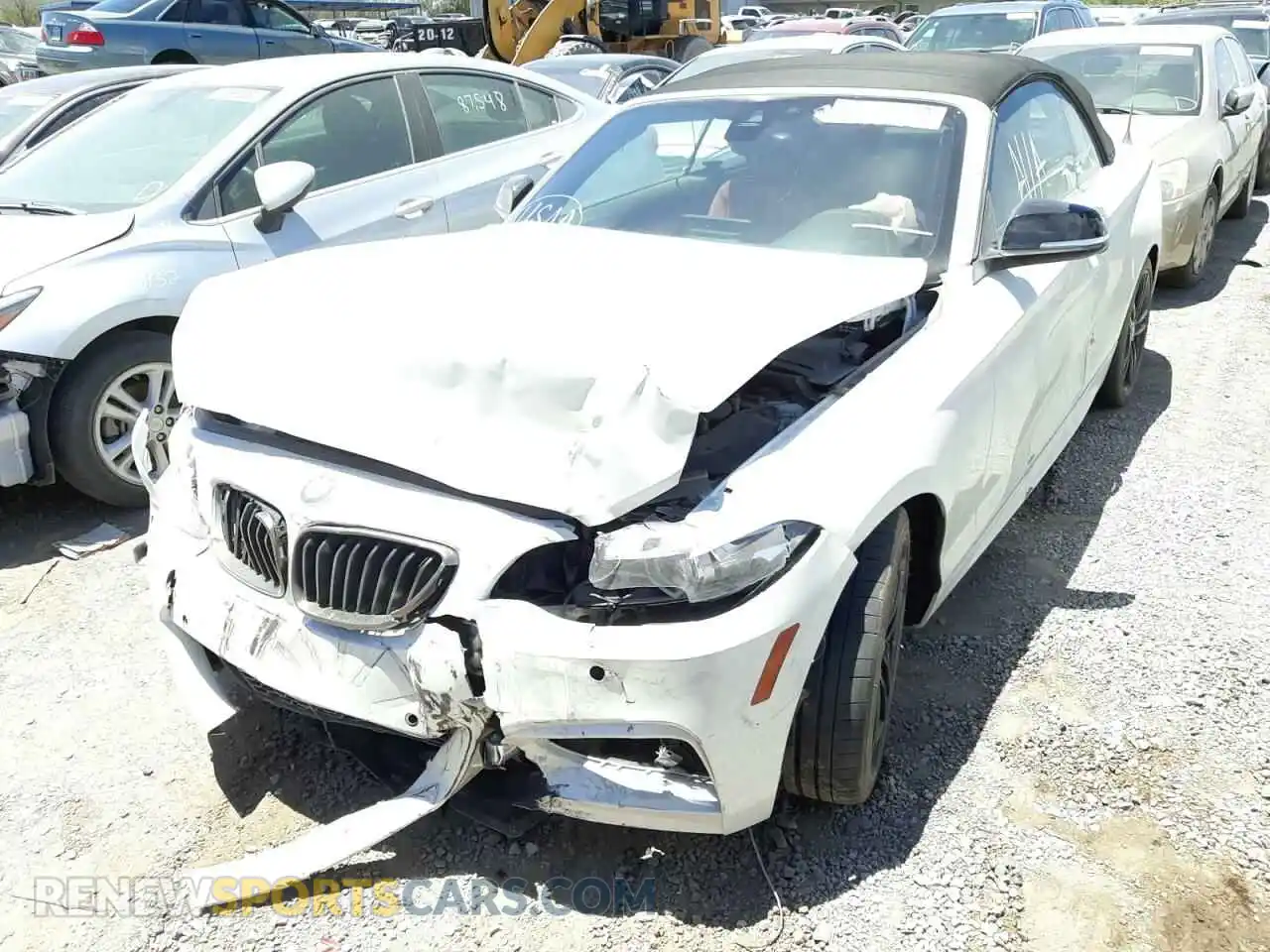 2 Photograph of a damaged car WBA2N1C01L7F31196 BMW M2 2020