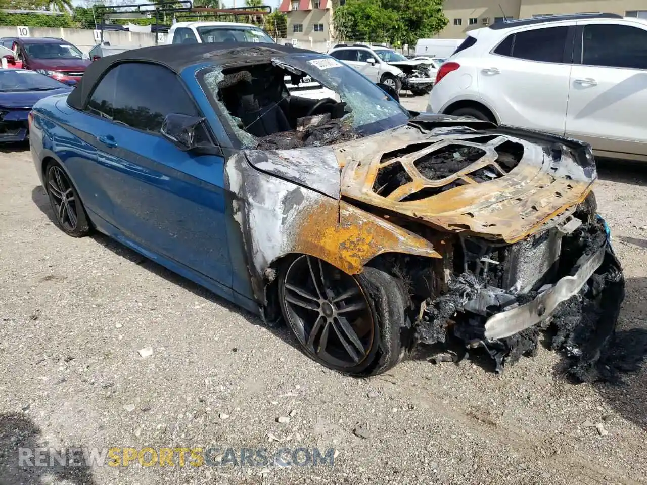1 Photograph of a damaged car WBA2N1C07L7D76184 BMW M2 2020