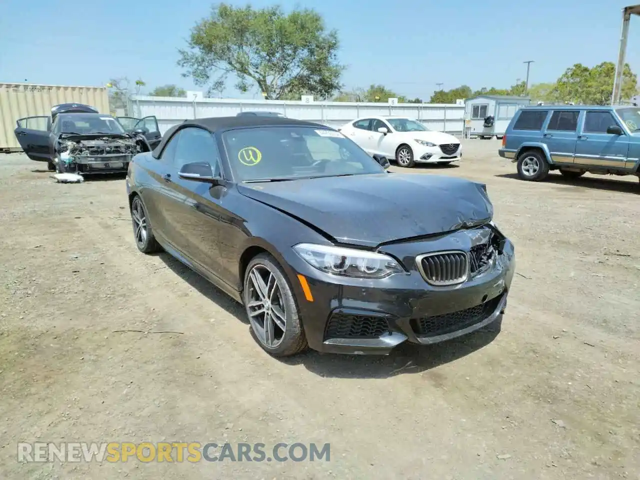 1 Photograph of a damaged car WBA2N1C07L7E97281 BMW M2 2020