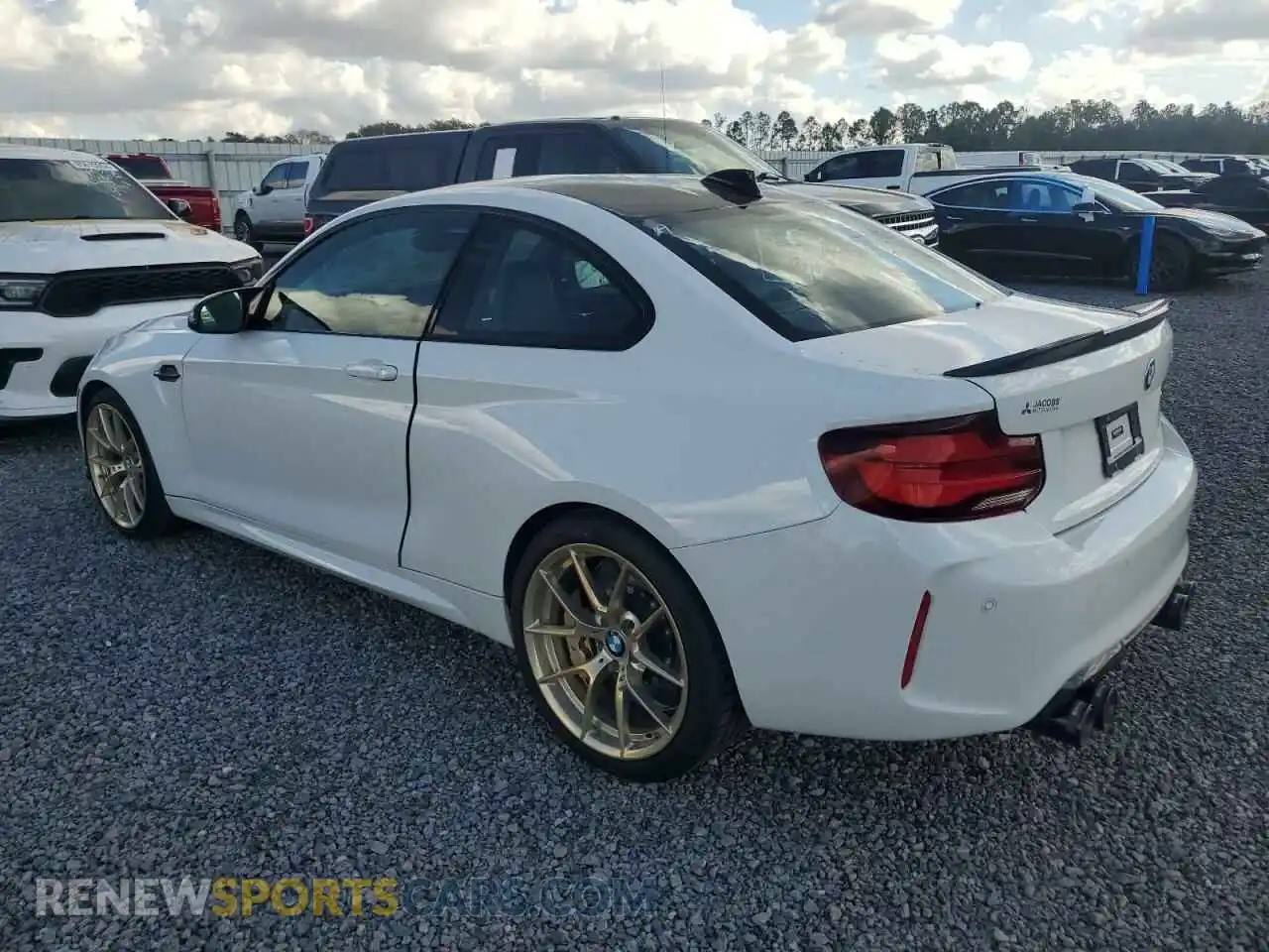 2 Photograph of a damaged car WBS1J3C01L7G35881 BMW M2 2020