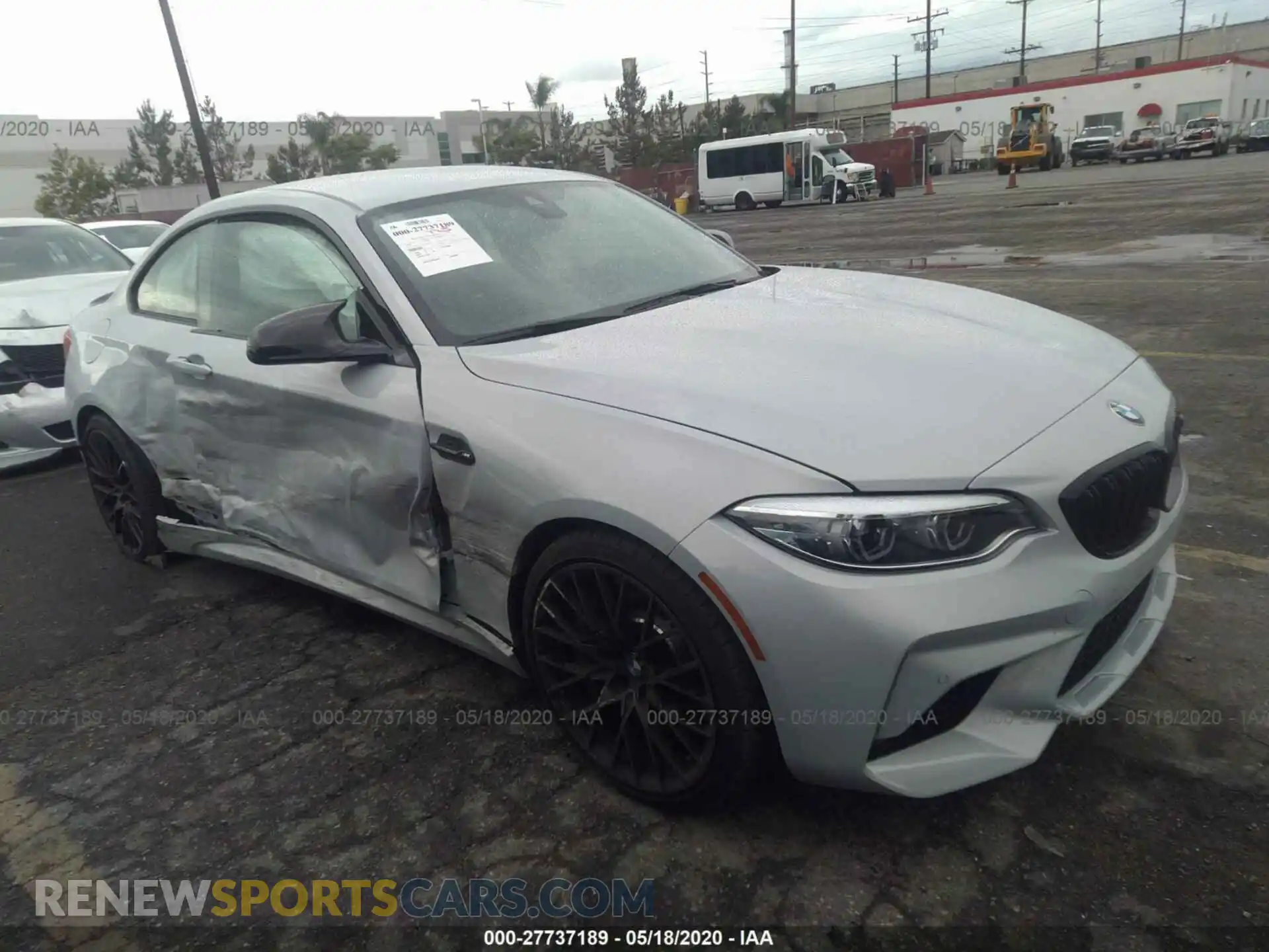 1 Фотография поврежденного автомобиля WBS2U7C00L7E68187 BMW M2 2020