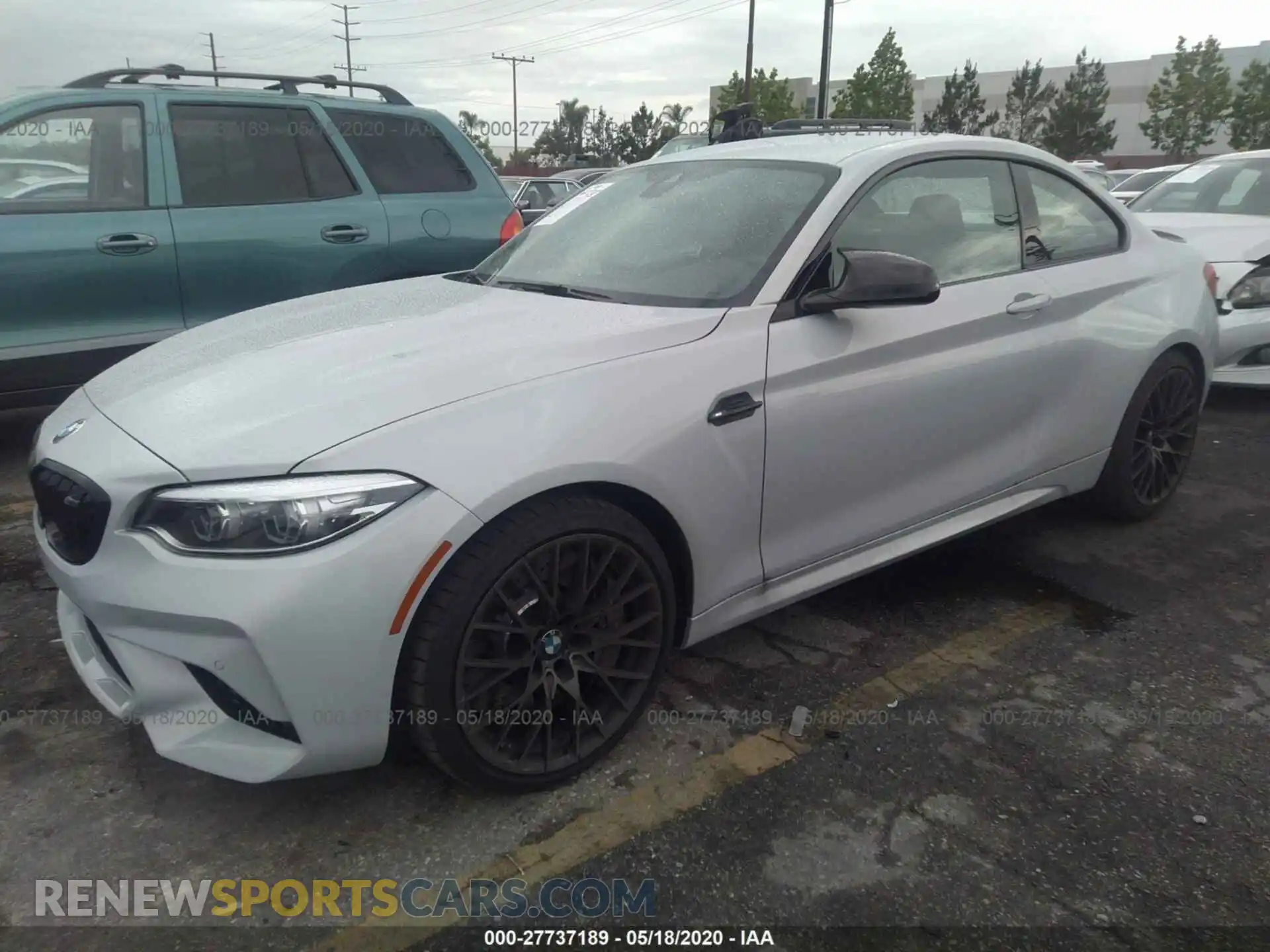 2 Фотография поврежденного автомобиля WBS2U7C00L7E68187 BMW M2 2020