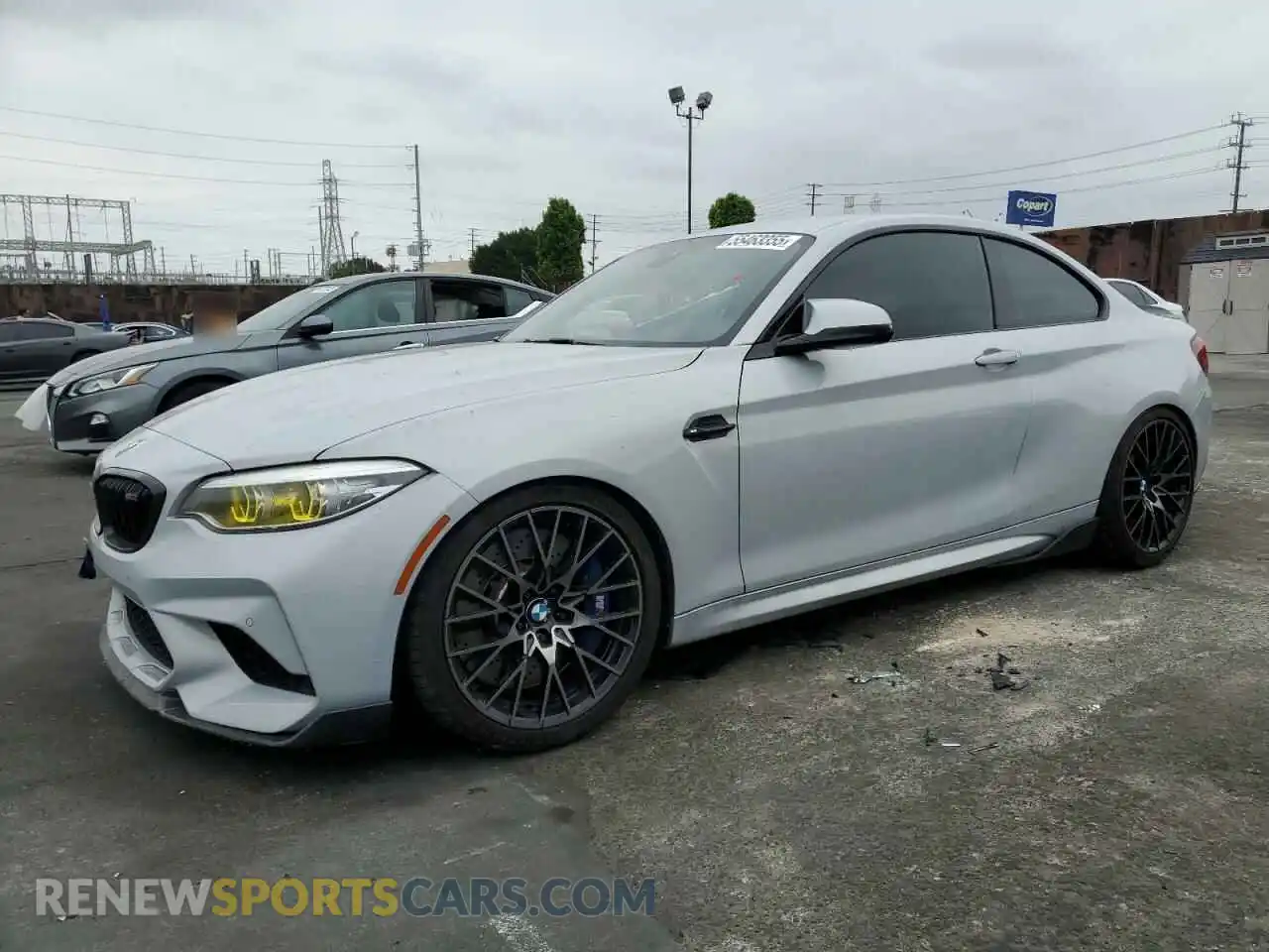 1 Photograph of a damaged car WBS2U7C01L7E17149 BMW M2 2020