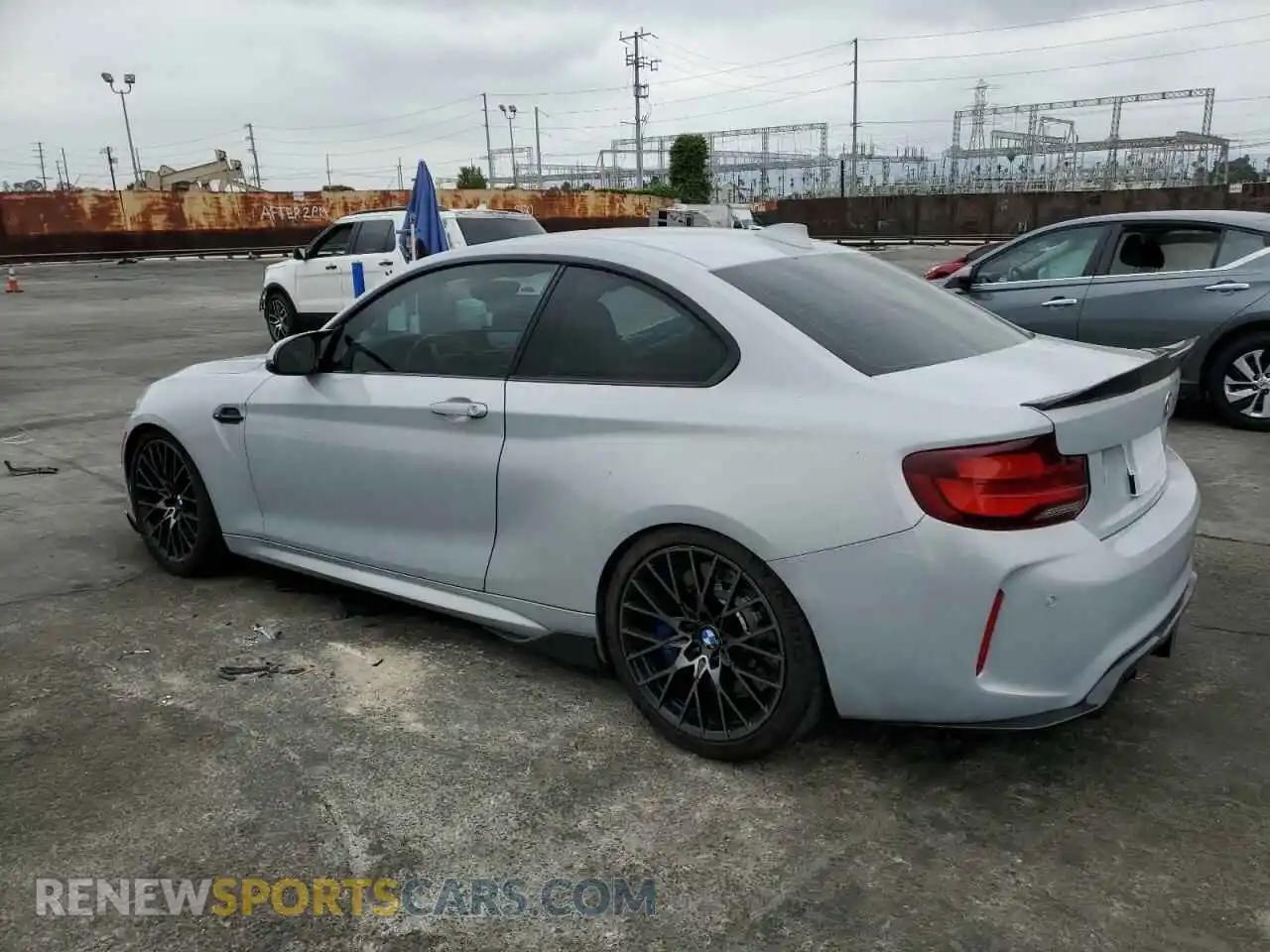 2 Photograph of a damaged car WBS2U7C01L7E17149 BMW M2 2020