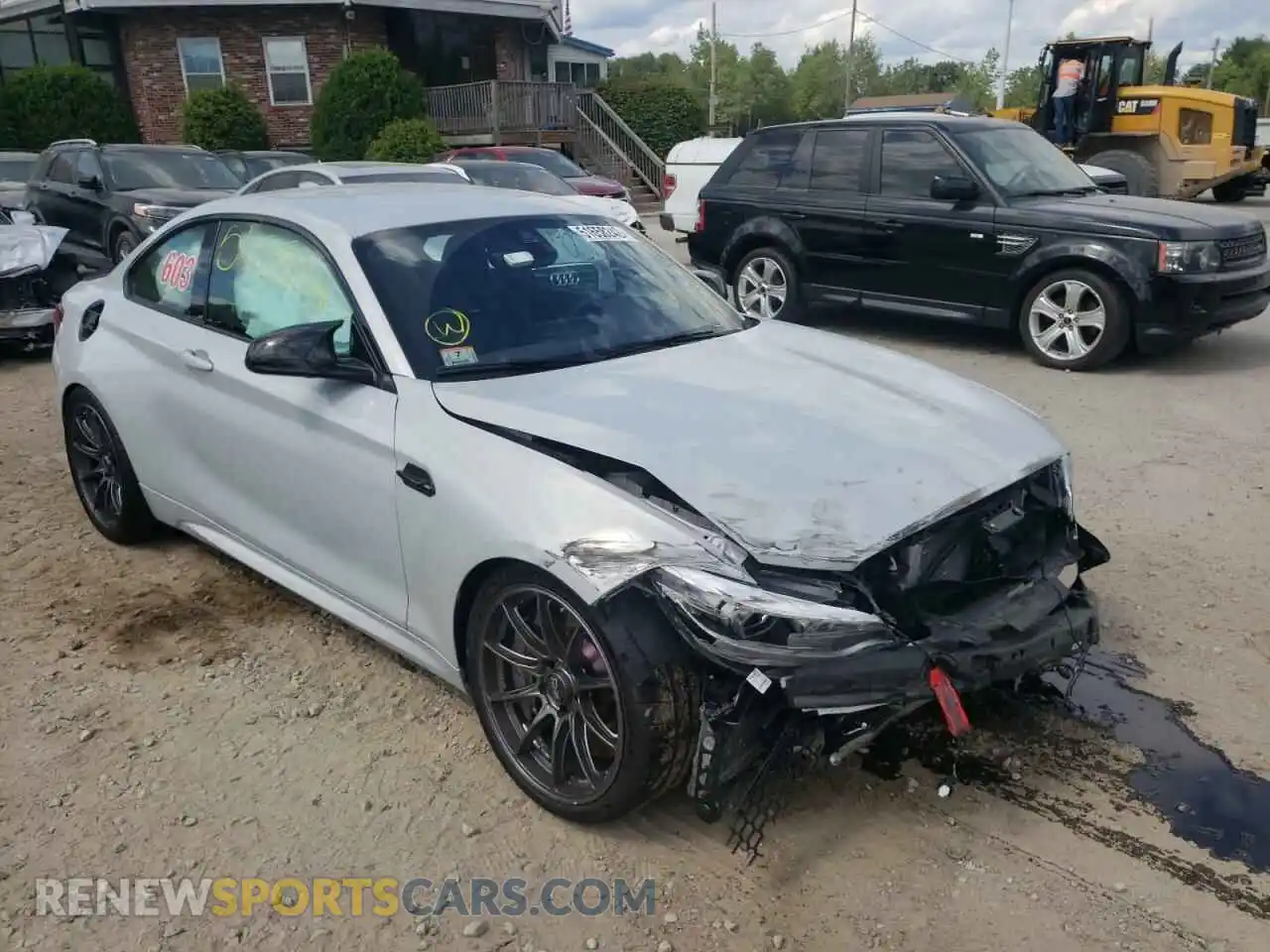 1 Photograph of a damaged car WBS2U7C03L7E67857 BMW M2 2020