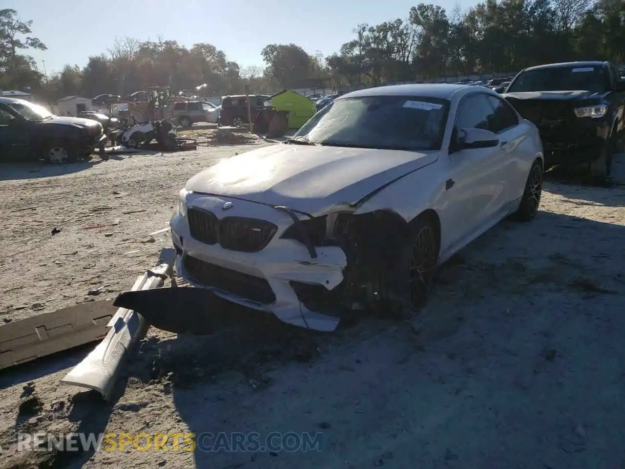 2 Фотография поврежденного автомобиля WBS2U7C04L7E43700 BMW M2 2020