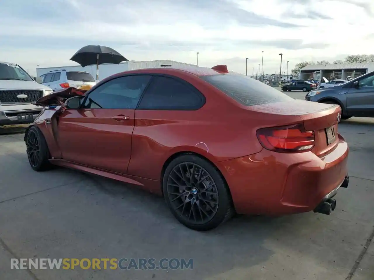 2 Photograph of a damaged car WBS2U7C06L7G01793 BMW M2 2020