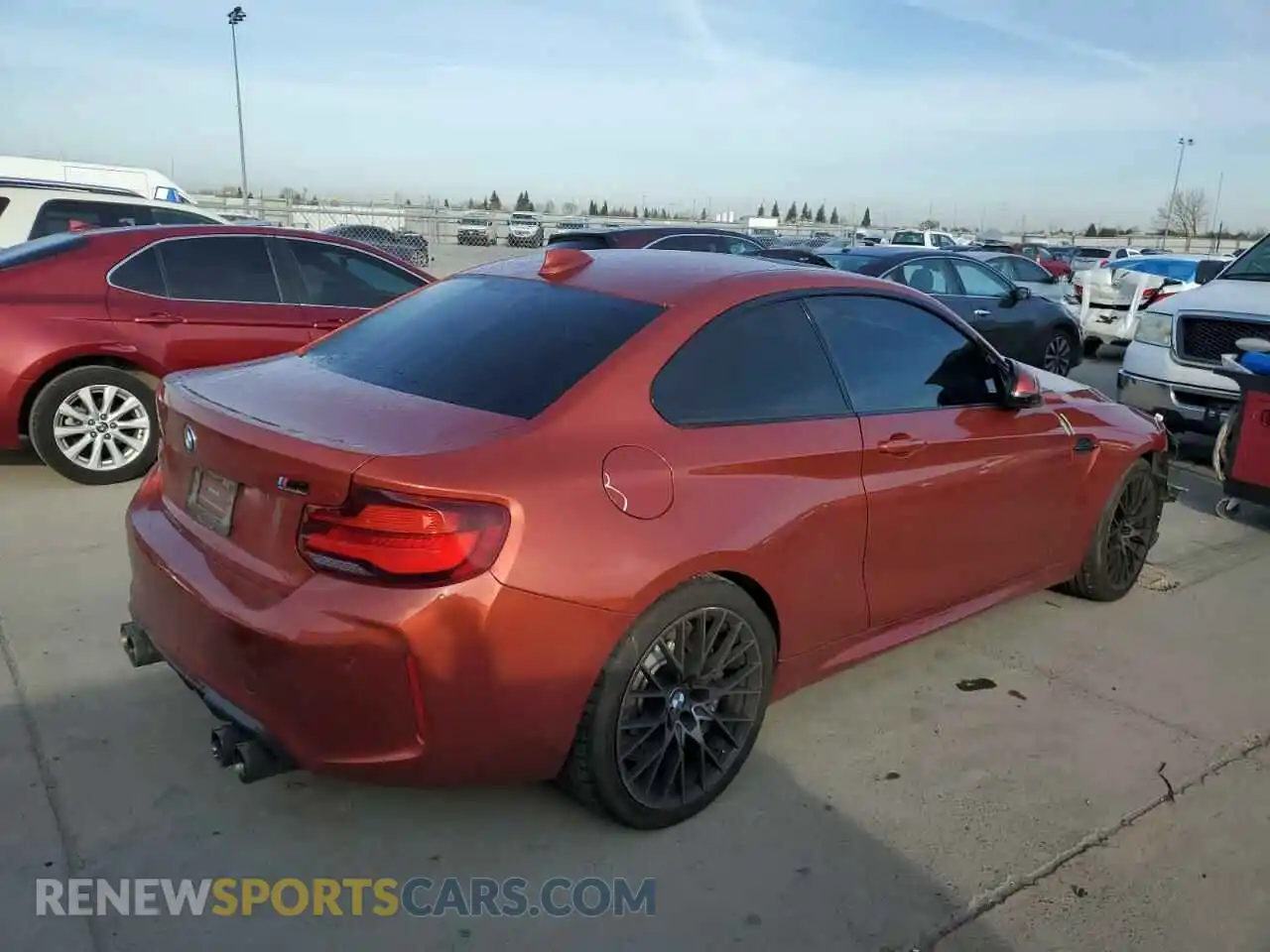 3 Photograph of a damaged car WBS2U7C06L7G01793 BMW M2 2020