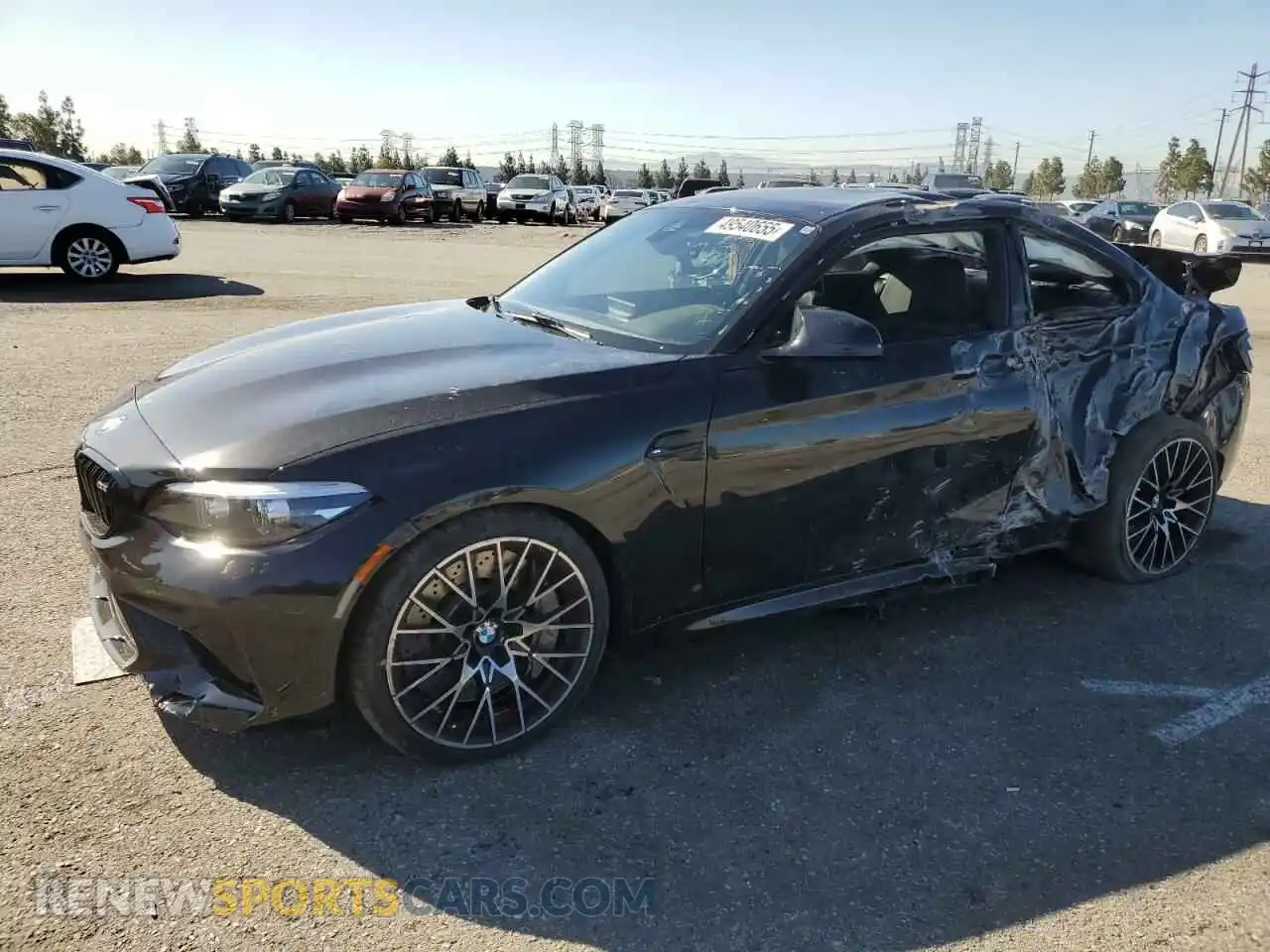 1 Photograph of a damaged car WBS2U7C07L7E56229 BMW M2 2020