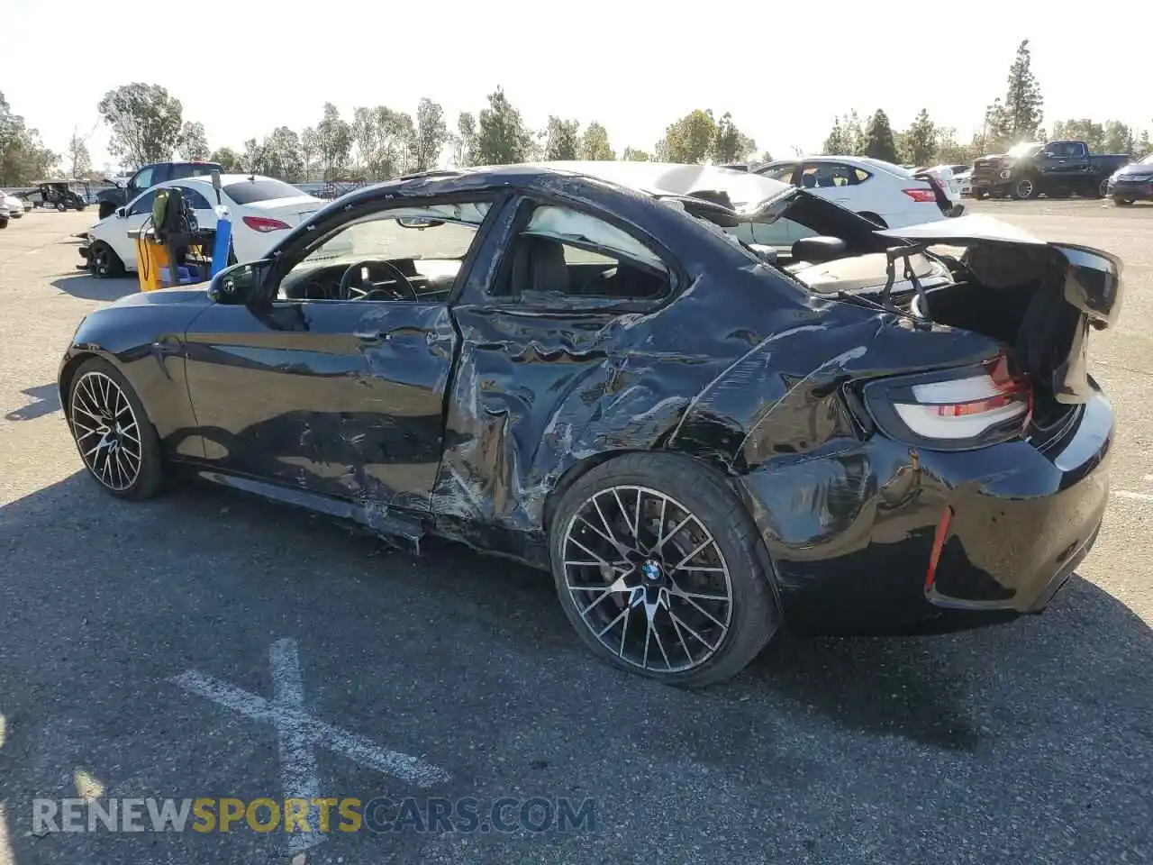 2 Photograph of a damaged car WBS2U7C07L7E56229 BMW M2 2020