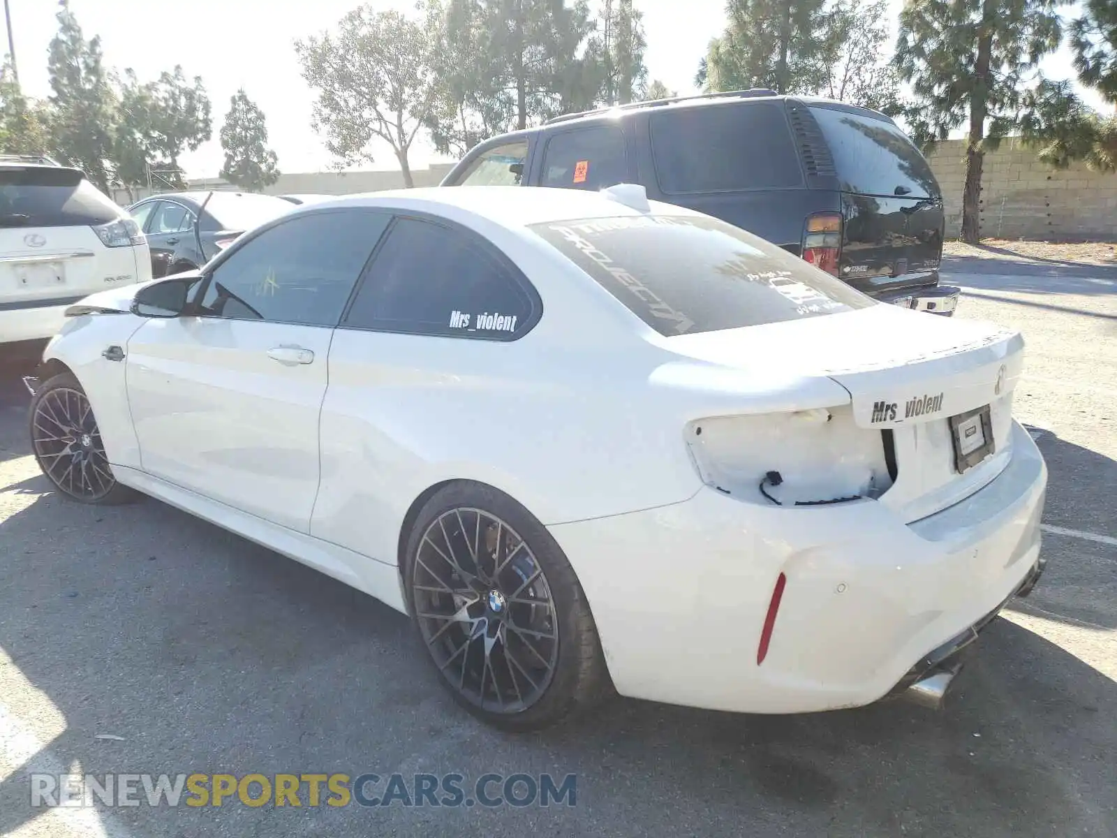 3 Photograph of a damaged car WBS2U7C07L7E78523 BMW M2 2020
