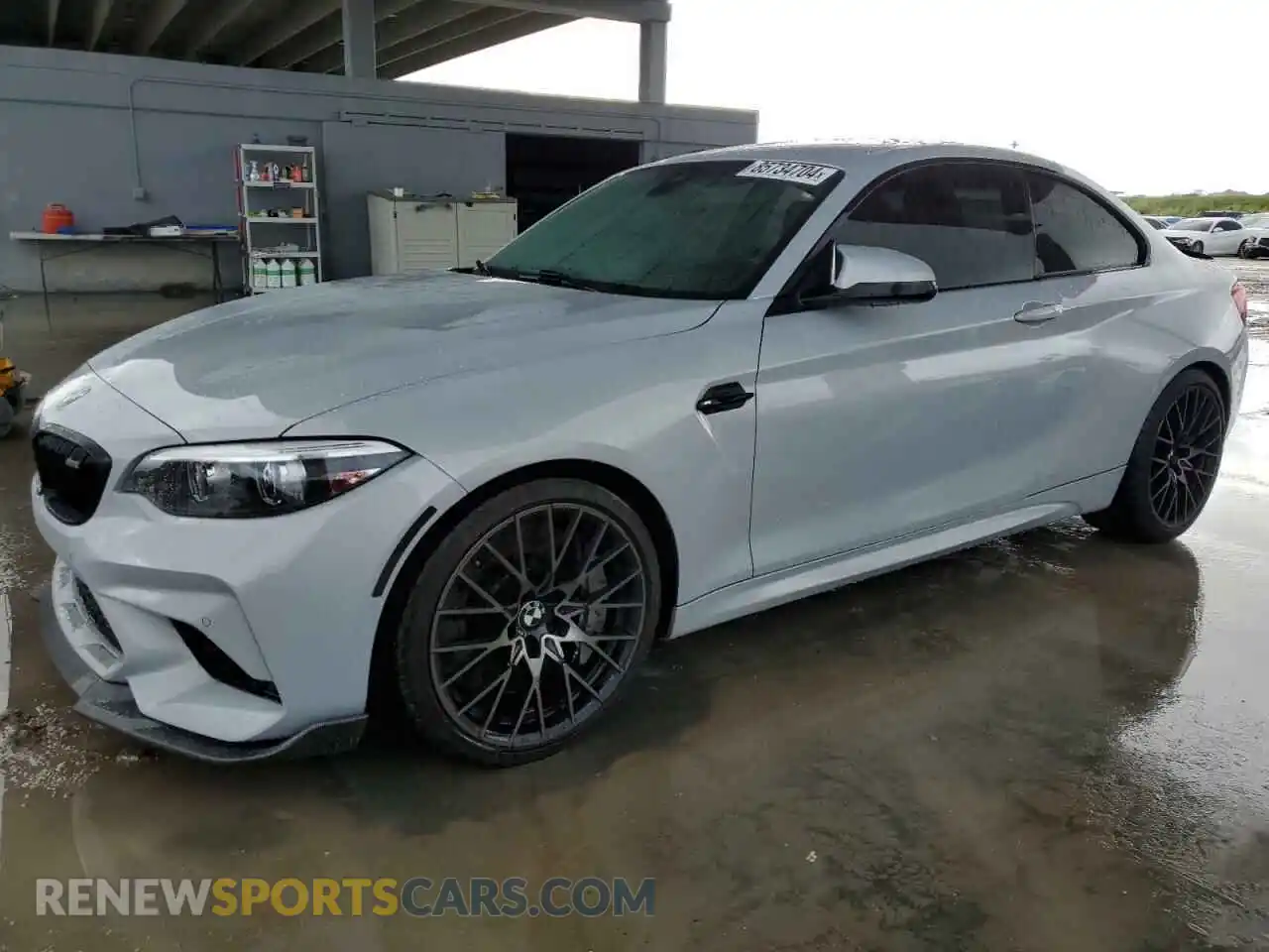 1 Photograph of a damaged car WBS2U7C08L7D69715 BMW M2 2020