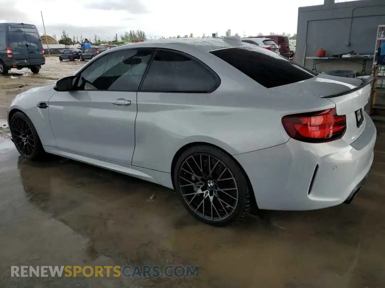 2 Photograph of a damaged car WBS2U7C08L7D69715 BMW M2 2020