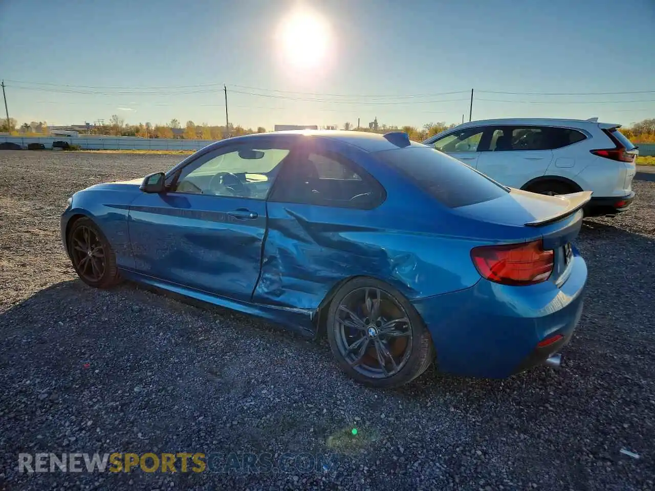 2 Photograph of a damaged car WBA2J7C02M7G76991 BMW M2 2021
