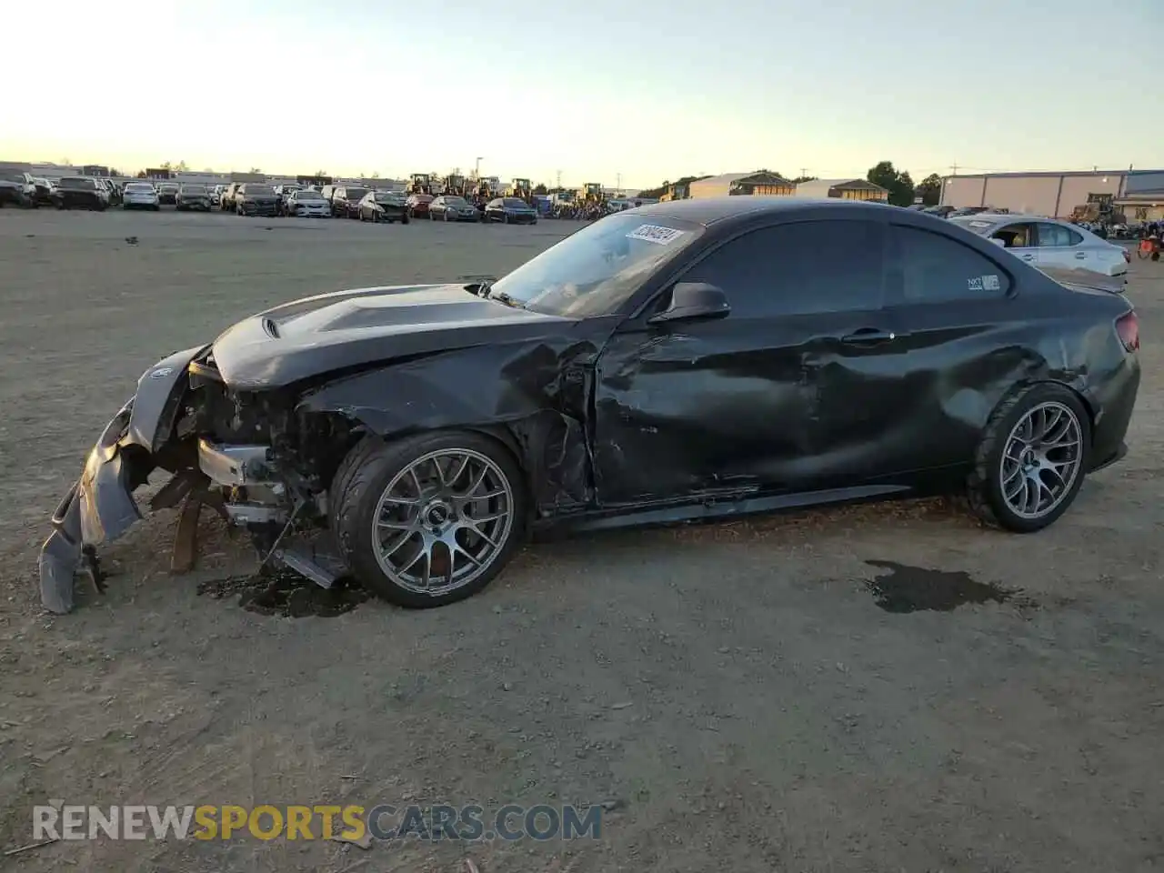 1 Photograph of a damaged car WBS2U7C00M7H02345 BMW M2 2021