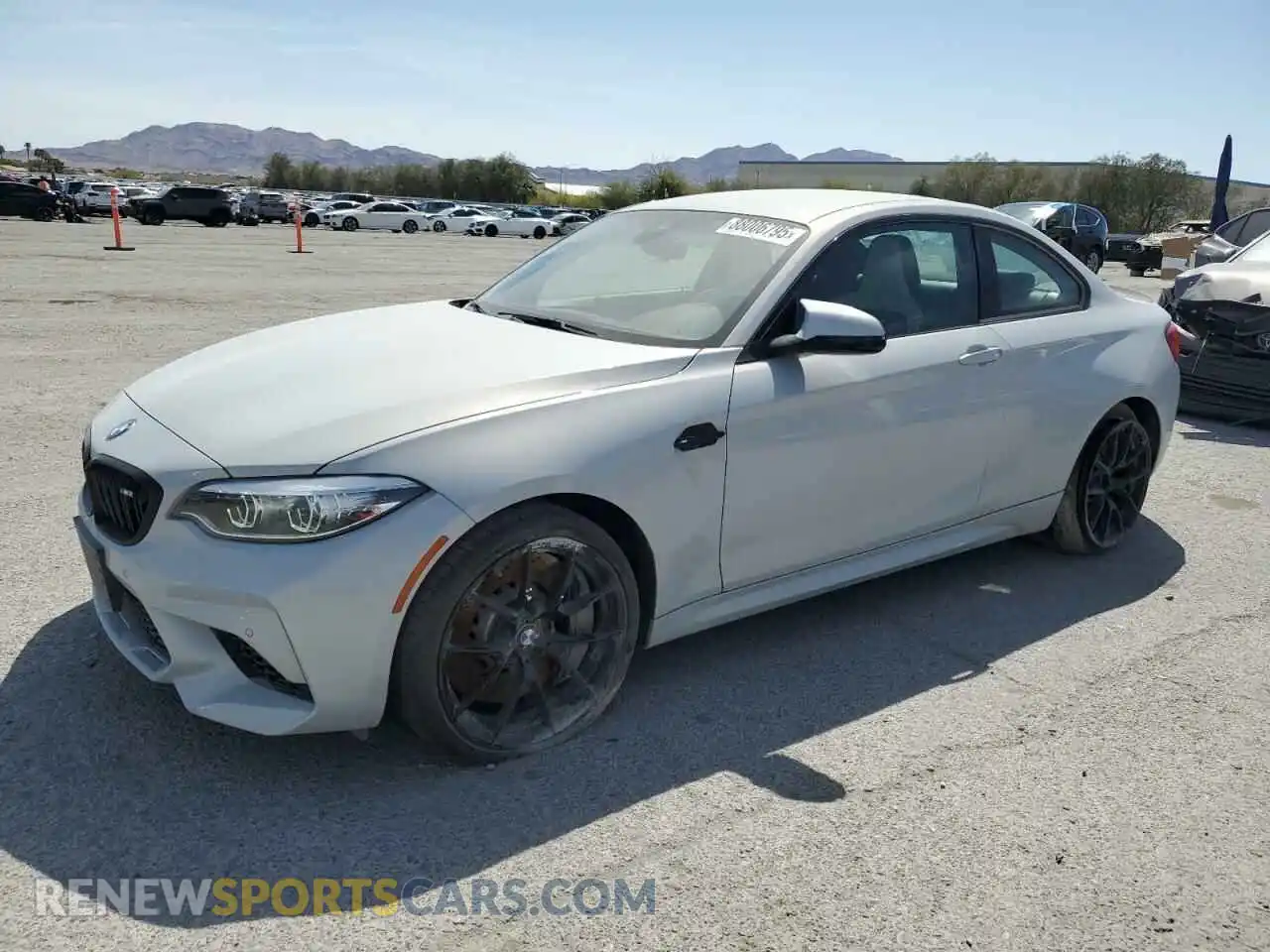 1 Photograph of a damaged car WBS2U7C03M7H79498 BMW M2 2021