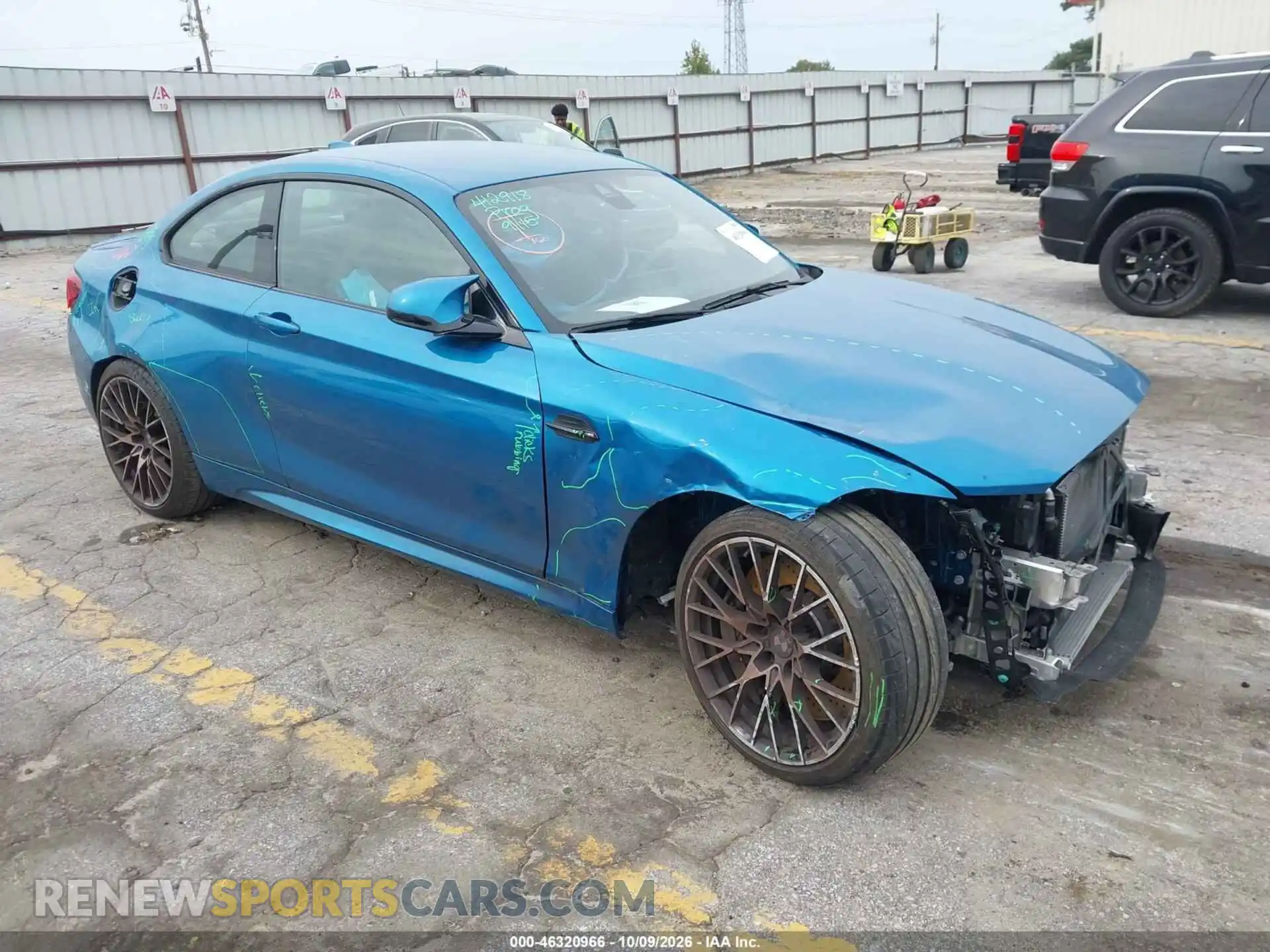 1 Фотография поврежденного автомобиля WBS2U7C07M7G64080 BMW M2 2021