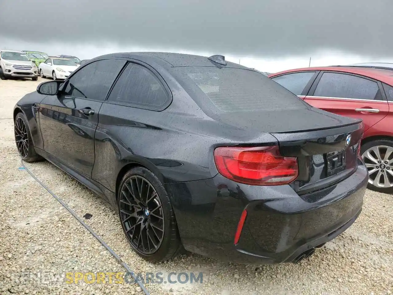 2 Photograph of a damaged car WBS2U7C09M7G58555 BMW M2 2021