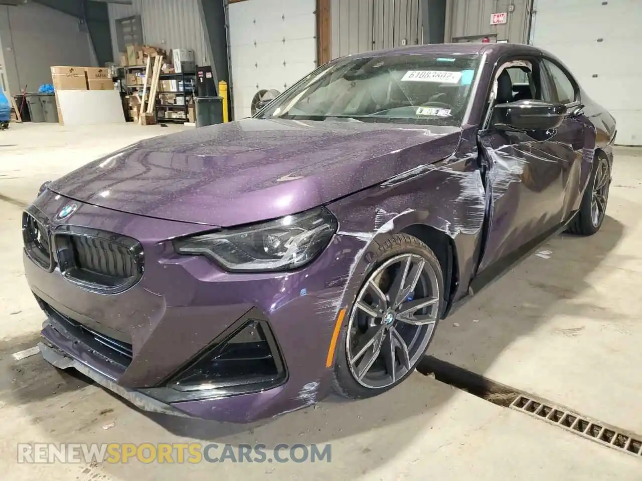 2 Photograph of a damaged car 3MW53CM0XN8C35797 BMW M2 2022