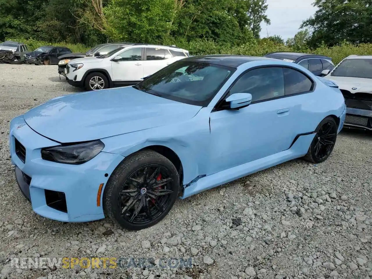 1 Photograph of a damaged car 3MF13DM08P8D25859 BMW M2 2023