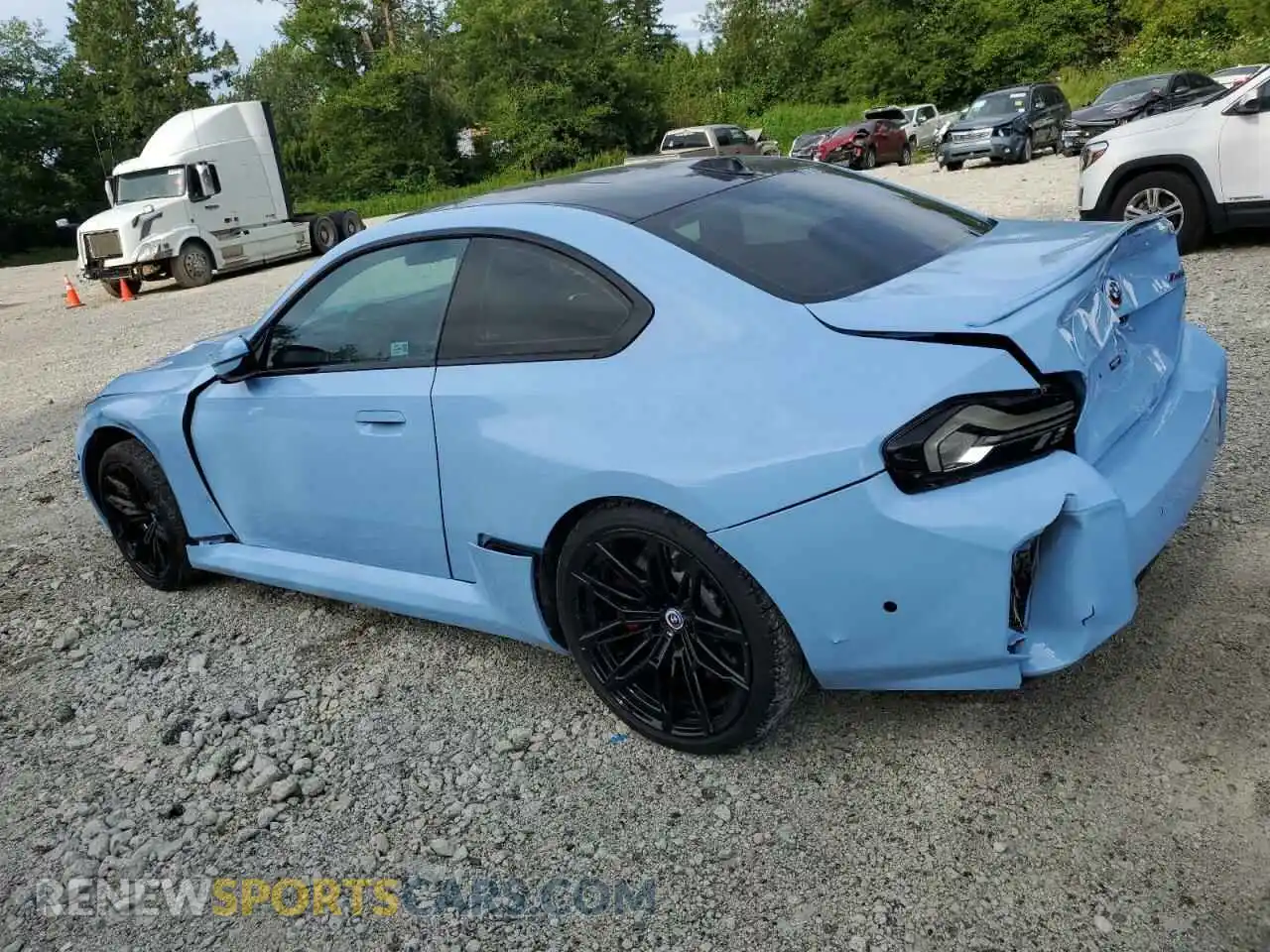 2 Photograph of a damaged car 3MF13DM08P8D25859 BMW M2 2023