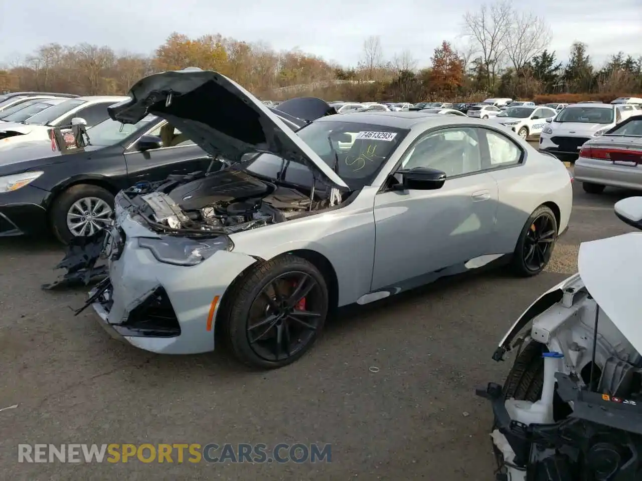 1 fotografías del automóvil dañado 3MW53CM01P8D67754 BMW M2 2023