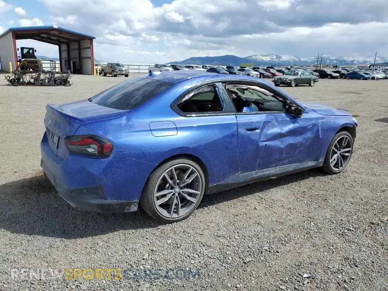 3 Photograph of a damaged car 3MW53CM03P8C99859 BMW M2 2023