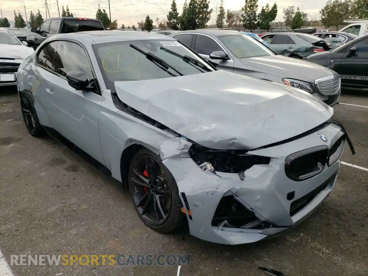 1 Photograph of a damaged car 3MW53CM0XP8C82251 BMW M2 2023