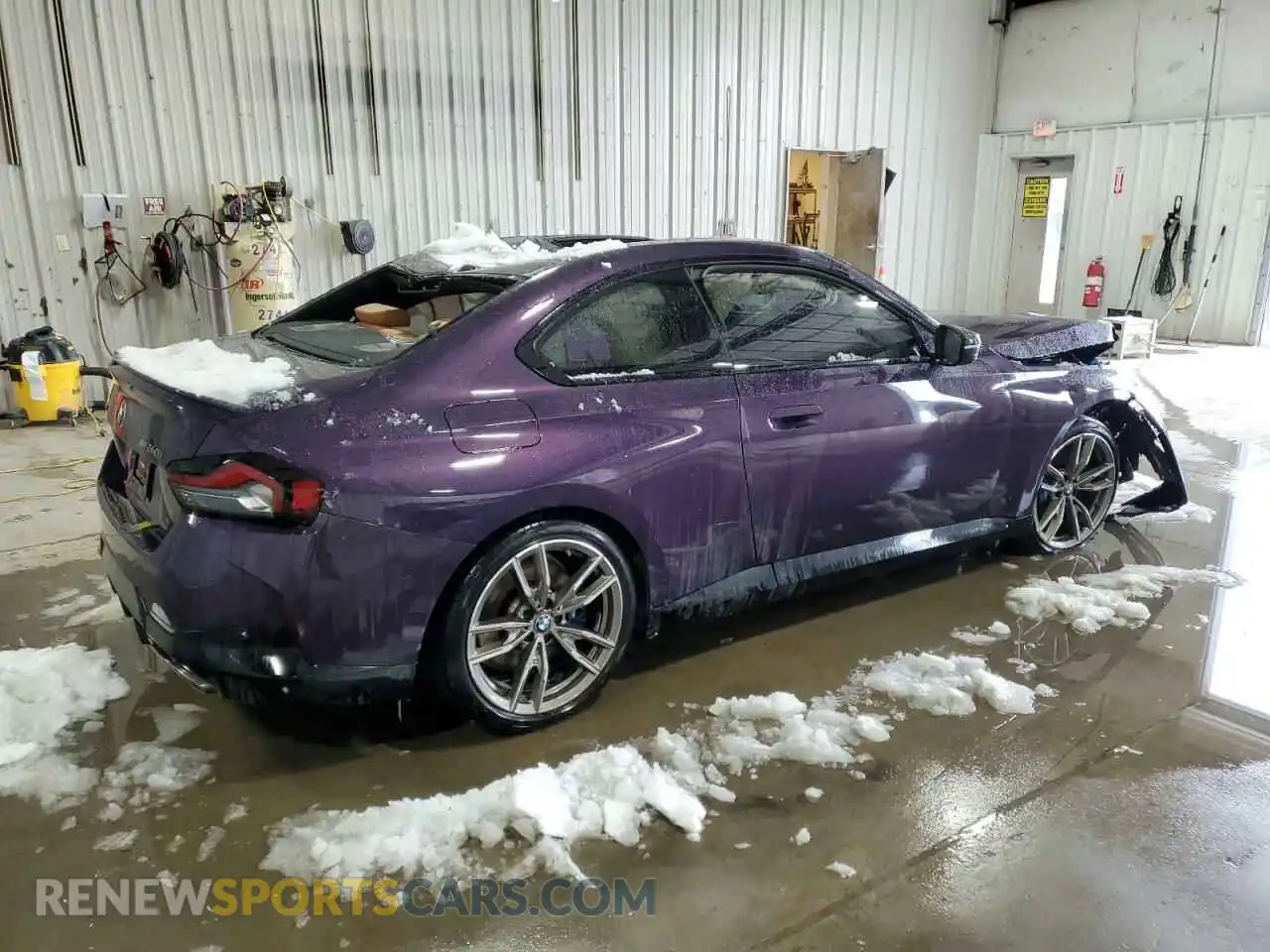 3 Photograph of a damaged car 3MW53CM0XP8D09545 BMW M2 2023