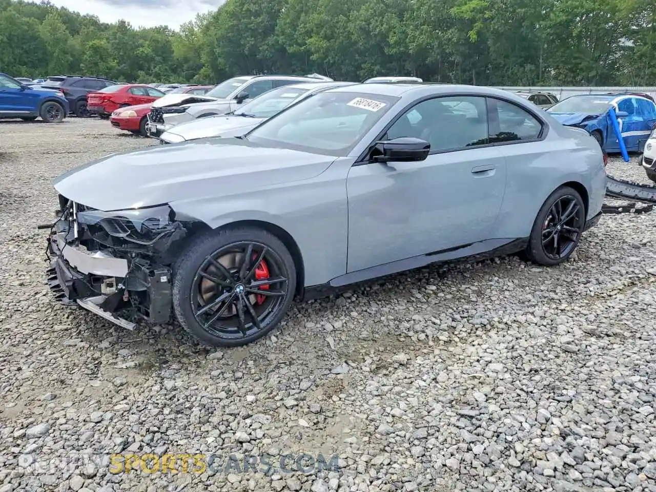 1 Photograph of a damaged car 3MW53CM0XP8D22229 BMW M2 2023