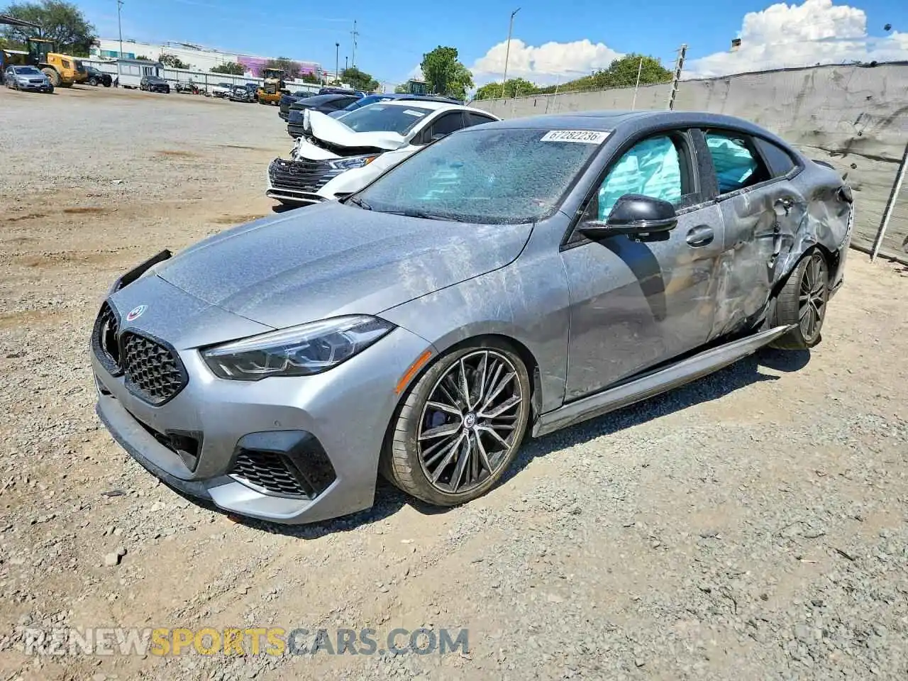 1 Photograph of a damaged car WBA13AL01P7L63483 BMW M2 2023