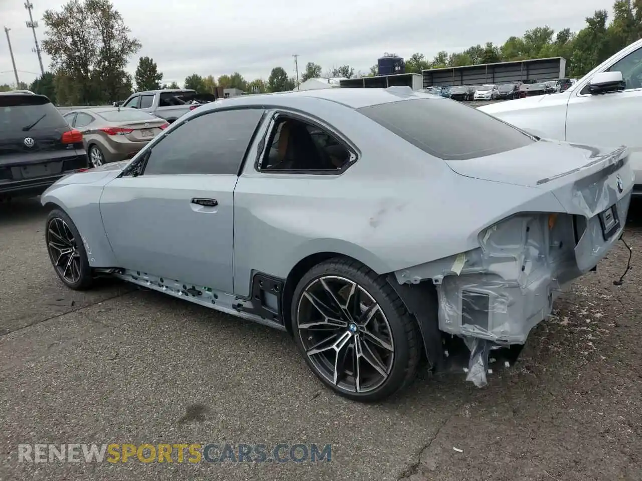 2 Photograph of a damaged car 3MF13DM00R8D93317 BMW M2 2024
