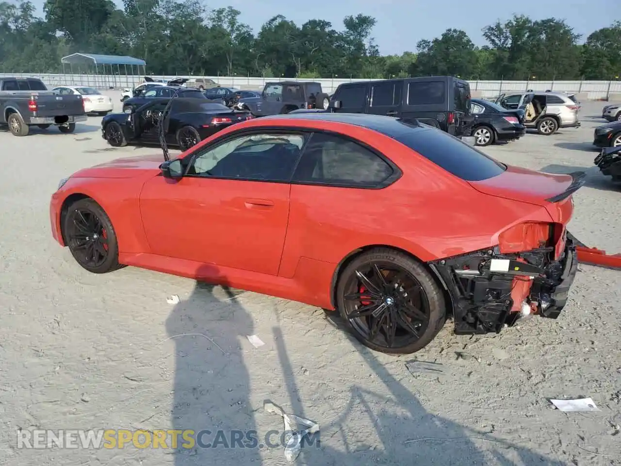 2 Photograph of a damaged car 3MF13DM02R8E05189 BMW M2 2024