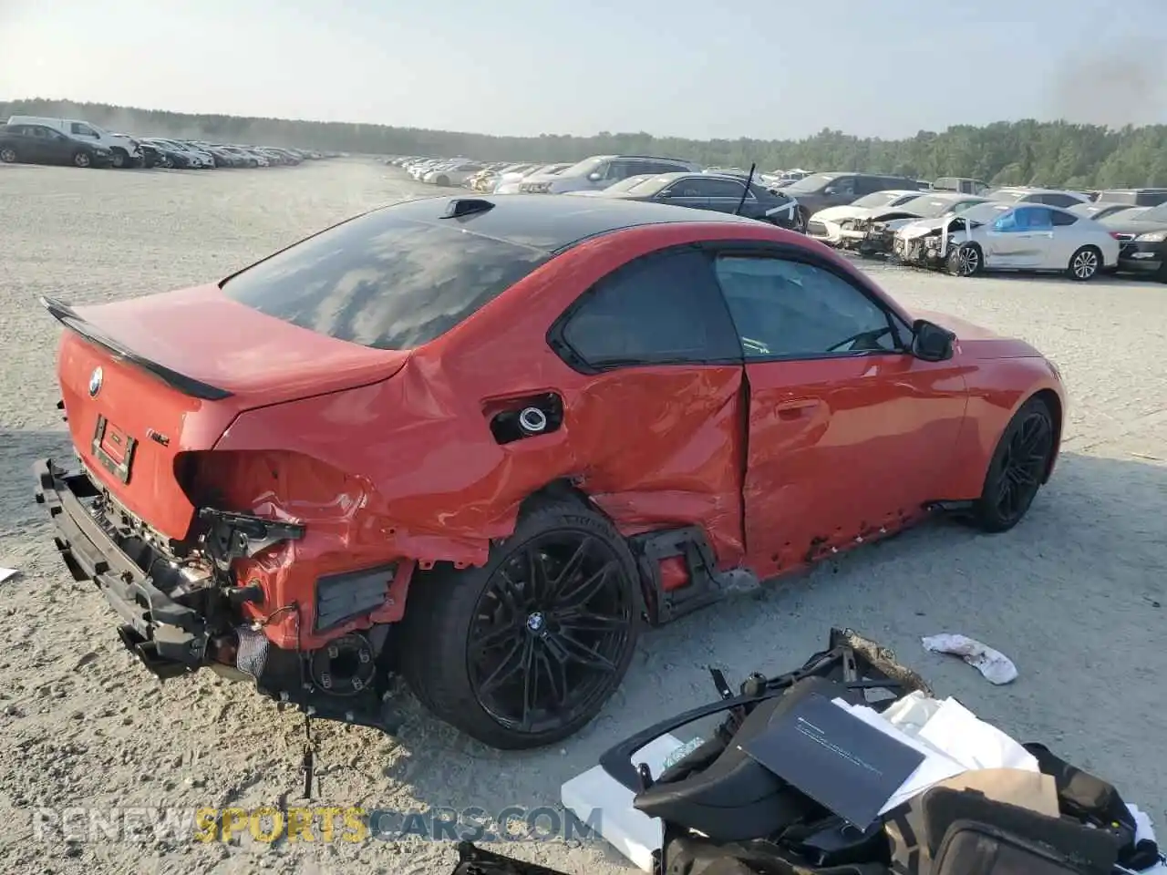 3 Photograph of a damaged car 3MF13DM02R8E05189 BMW M2 2024