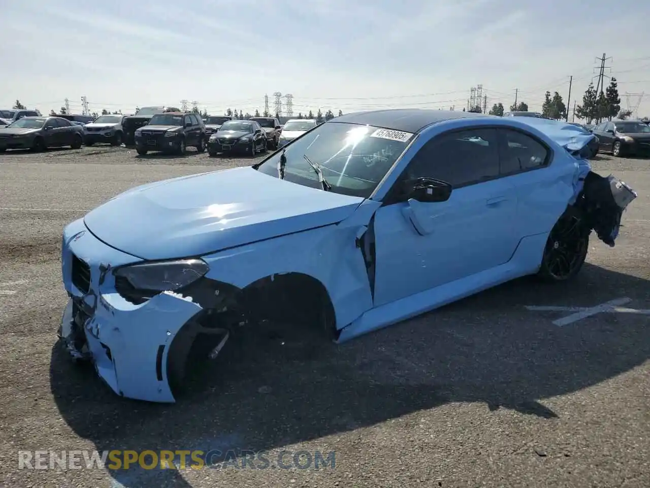 1 Photograph of a damaged car 3MF13DM03R8D87379 BMW M2 2024