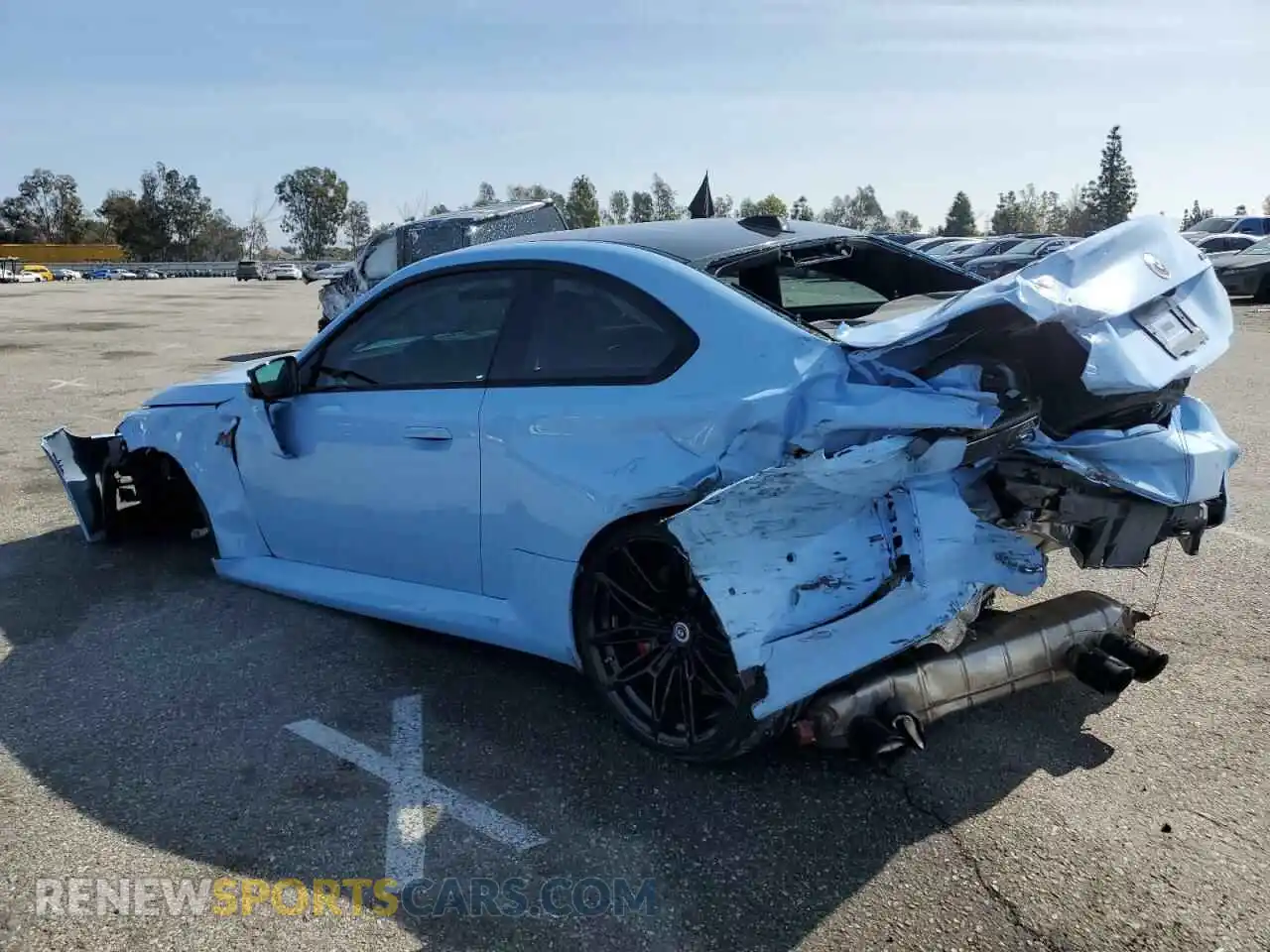 2 Photograph of a damaged car 3MF13DM03R8D87379 BMW M2 2024