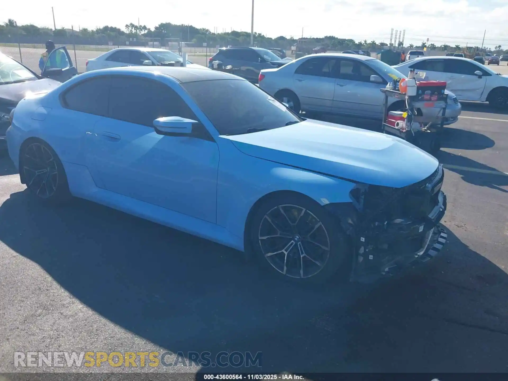1 Photograph of a damaged car 3MF13DM05R8D90056 BMW M2 2024