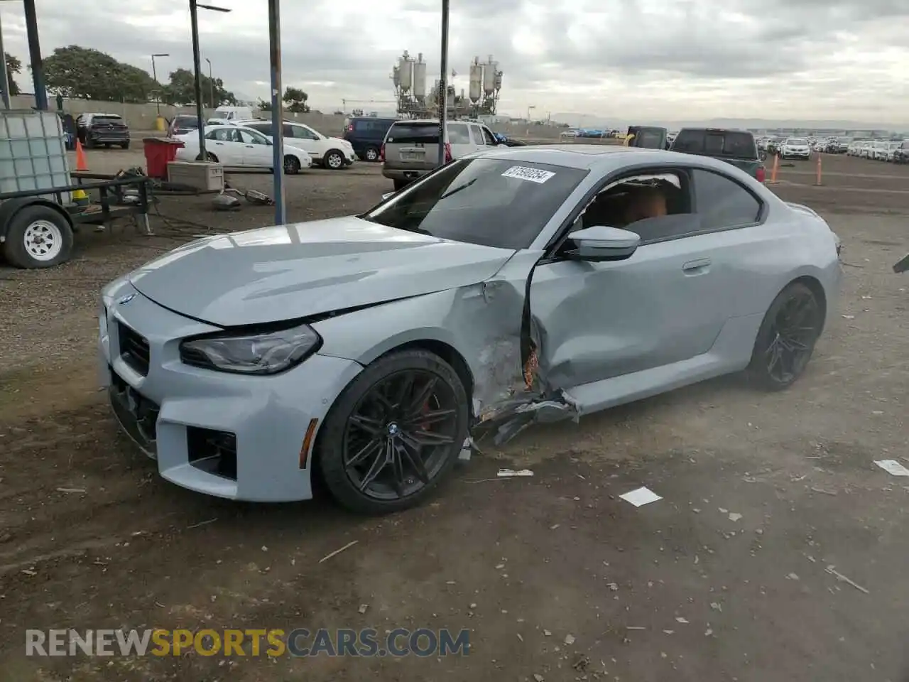 1 Photograph of a damaged car 3MF13DM06R8E17653 BMW M2 2024